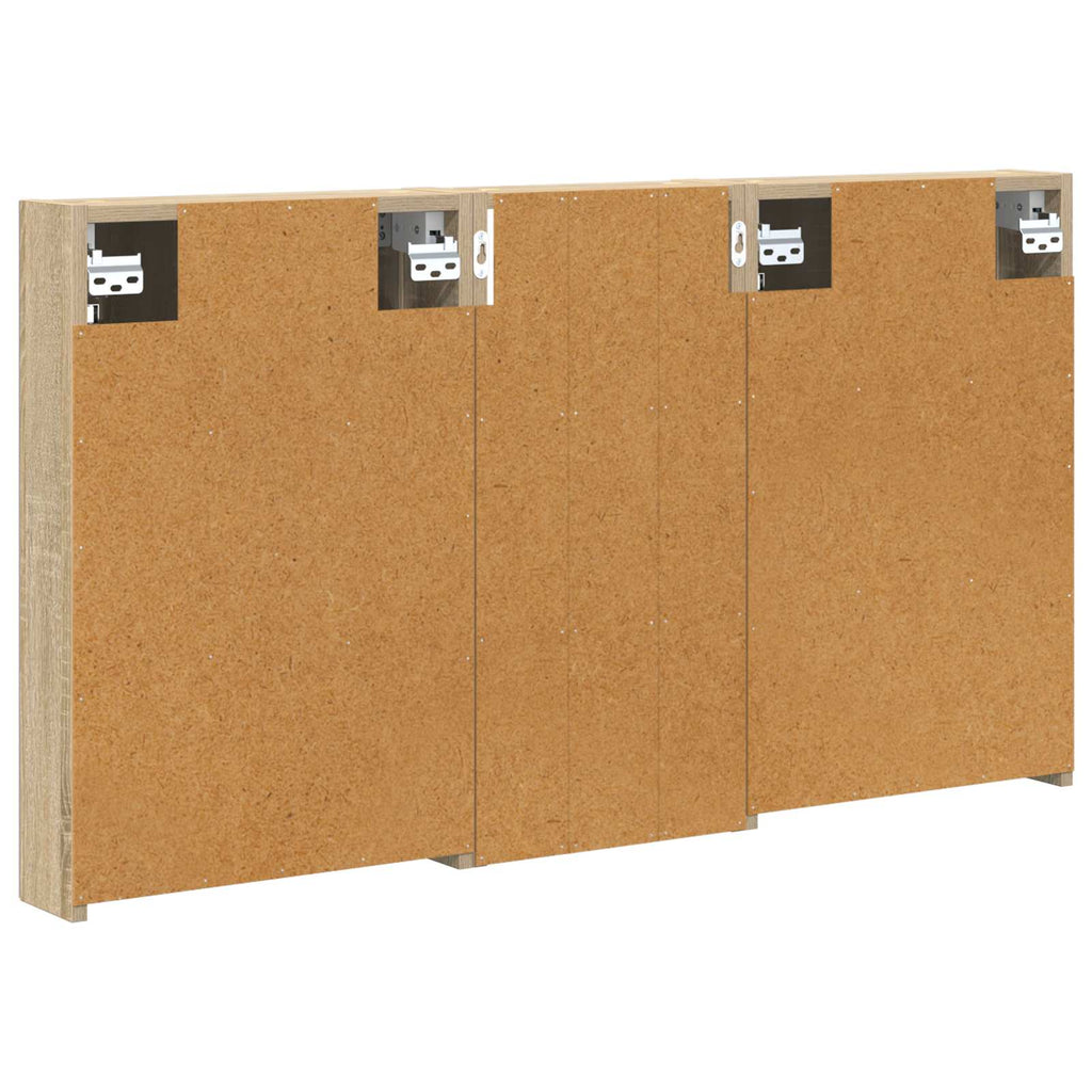 vidaXL Zestaw Szafek Łazienkowych z półką 3 pcs 110 x 10,5 x 60,5 cm