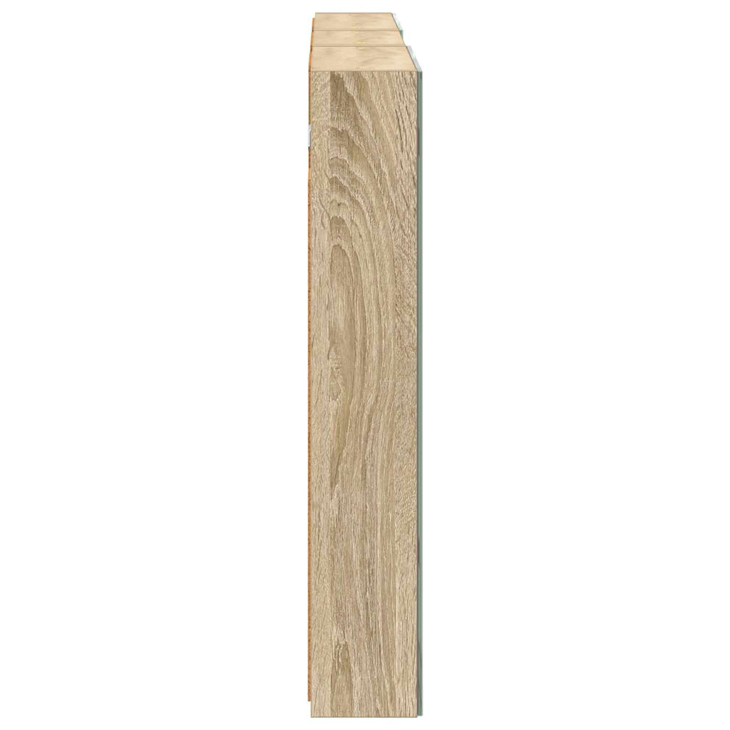 vidaXL Zestaw Szafek Łazienkowych z półką 3 pcs 110 x 10,5 x 60,5 cm