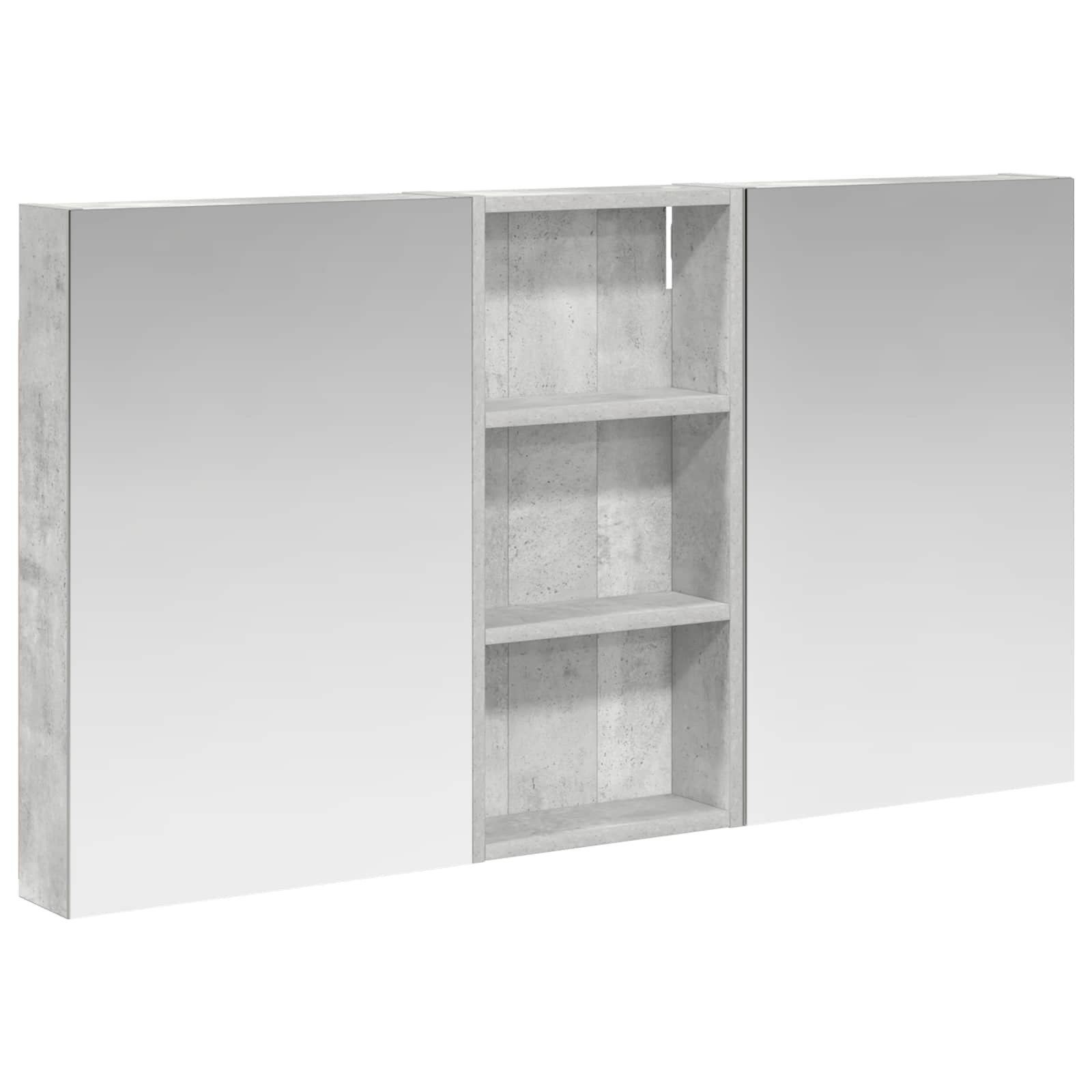 vidaXL Zestaw Szafek Łazienkowych z półką 3 pcs 110 x 10,5 x 60,5 cm