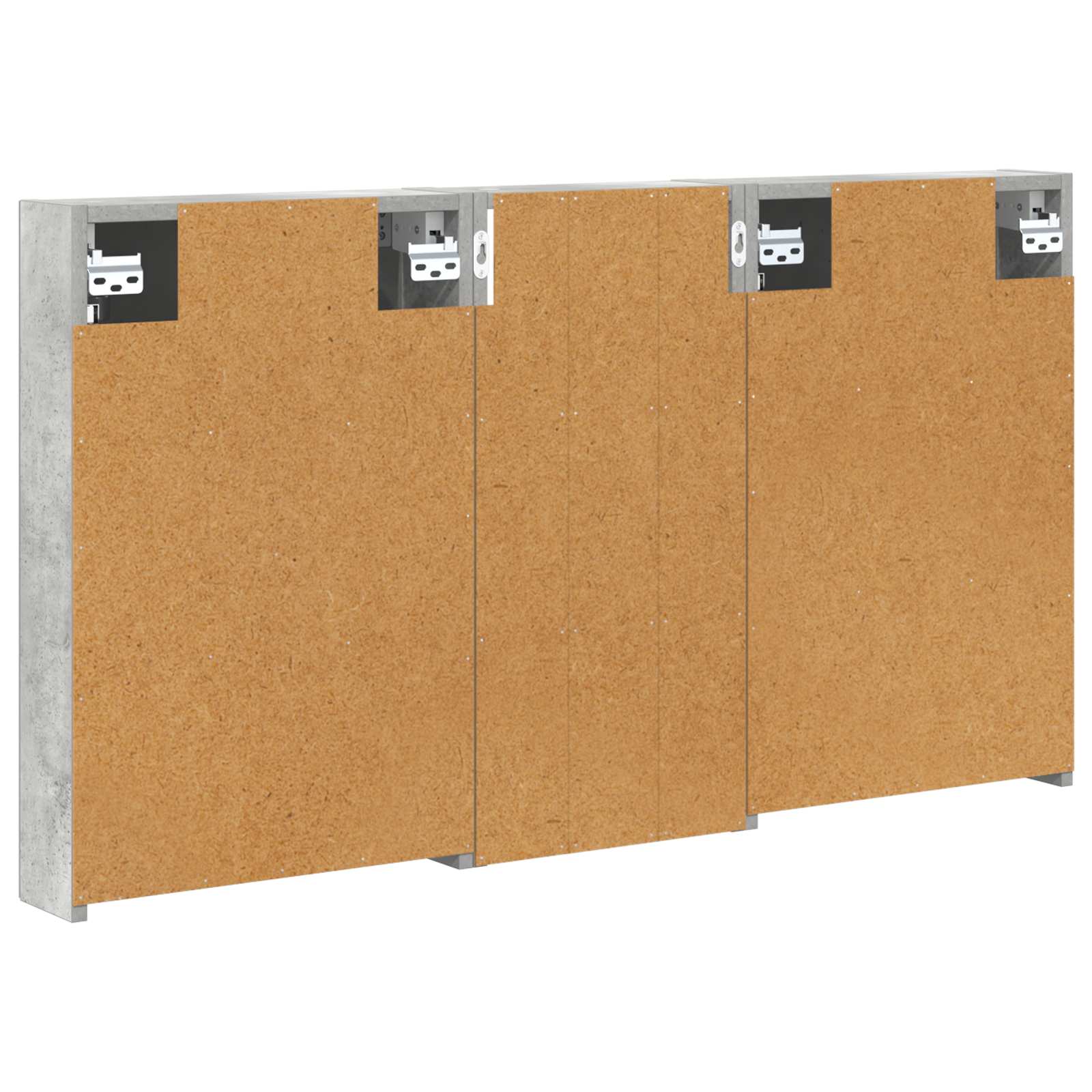 vidaXL Zestaw Szafek Łazienkowych z półką 3 pcs 110 x 10,5 x 60,5 cm