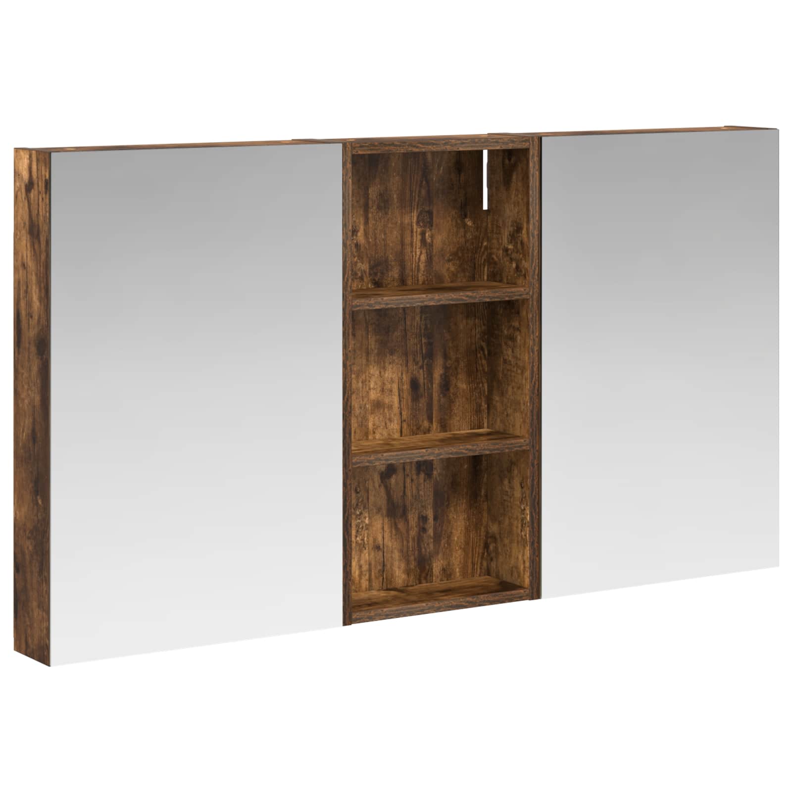 vidaXL Zestaw Szafek Łazienkowych z półką 3 pcs 110 x 10,5 x 60,5 cm