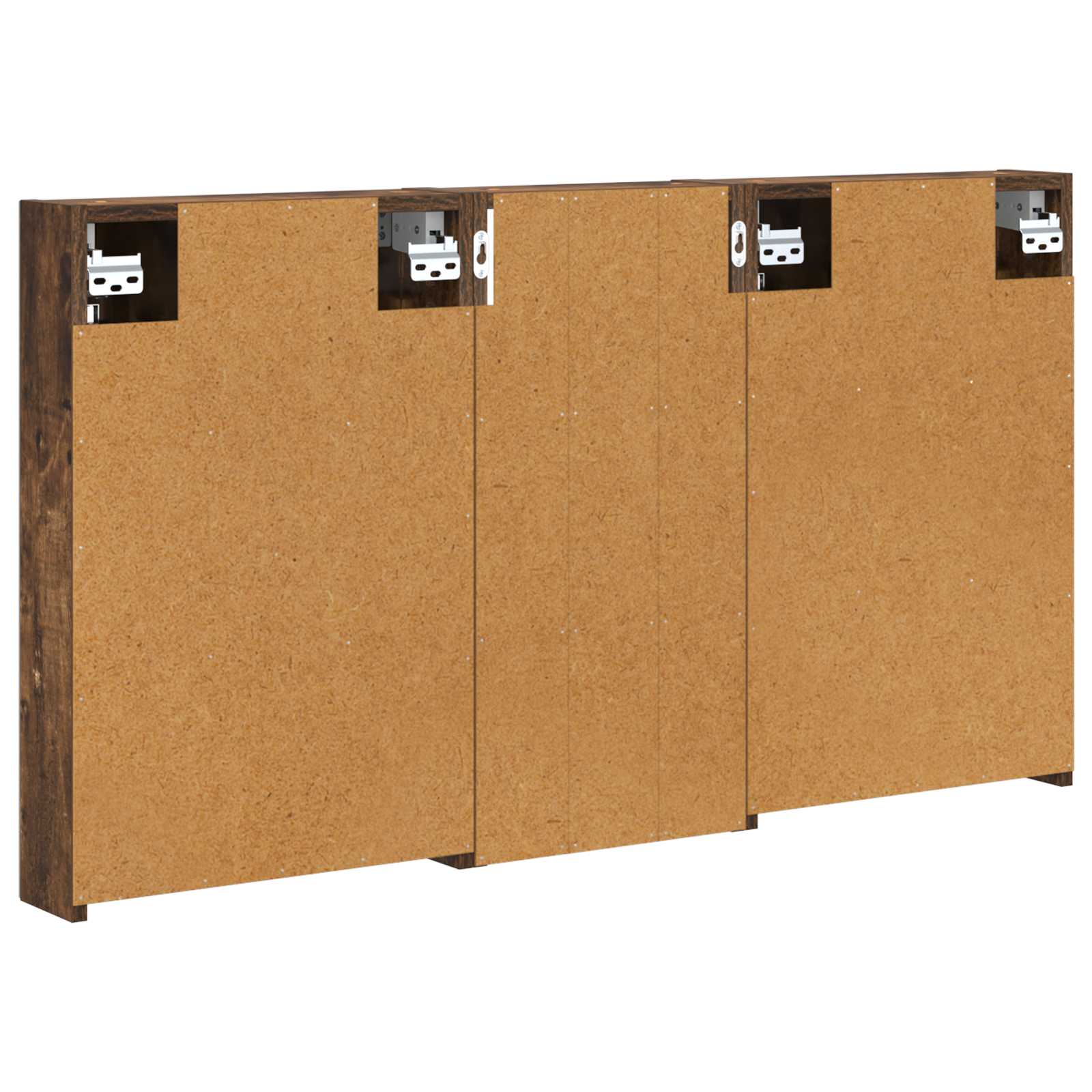 vidaXL Zestaw Szafek Łazienkowych z półką 3 pcs 110 x 10,5 x 60,5 cm