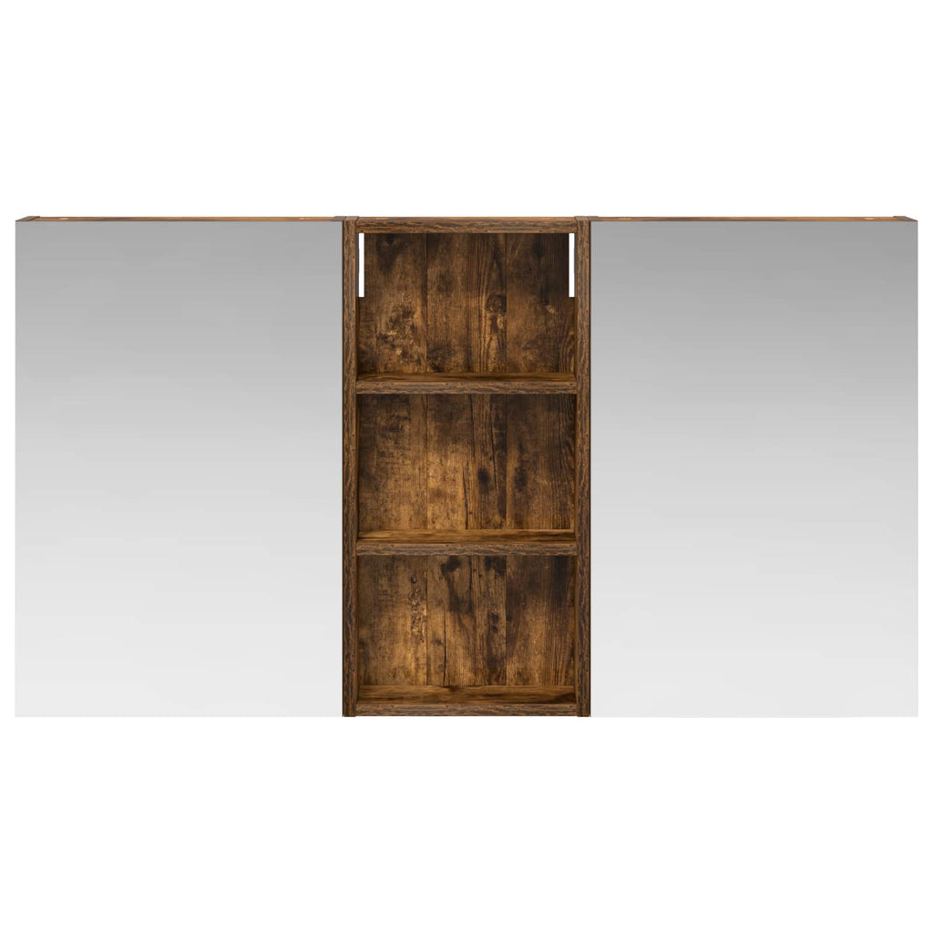 vidaXL Zestaw Szafek Łazienkowych z półką 3 pcs 110 x 10,5 x 60,5 cm