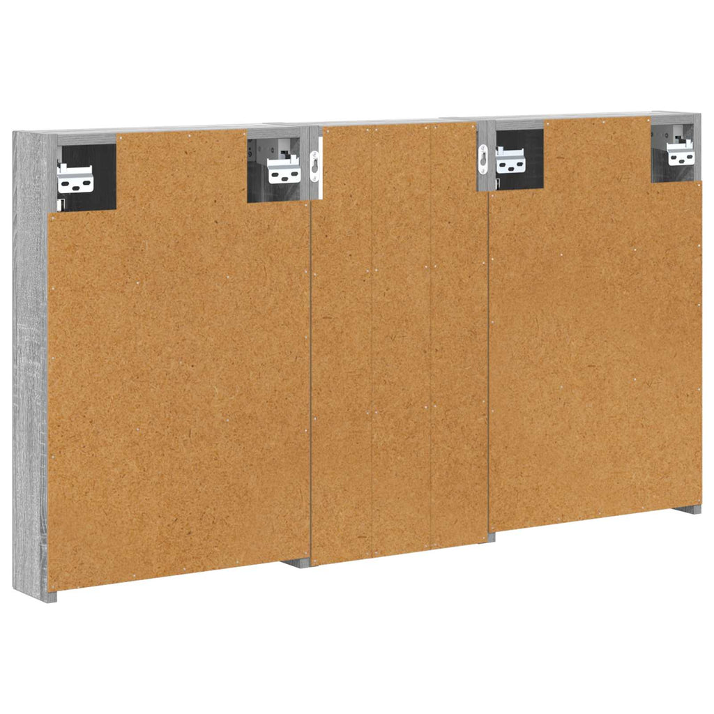vidaXL Zestaw Szafek Łazienkowych z półką 3 pcs 110 x 10,5 x 60,5 cm