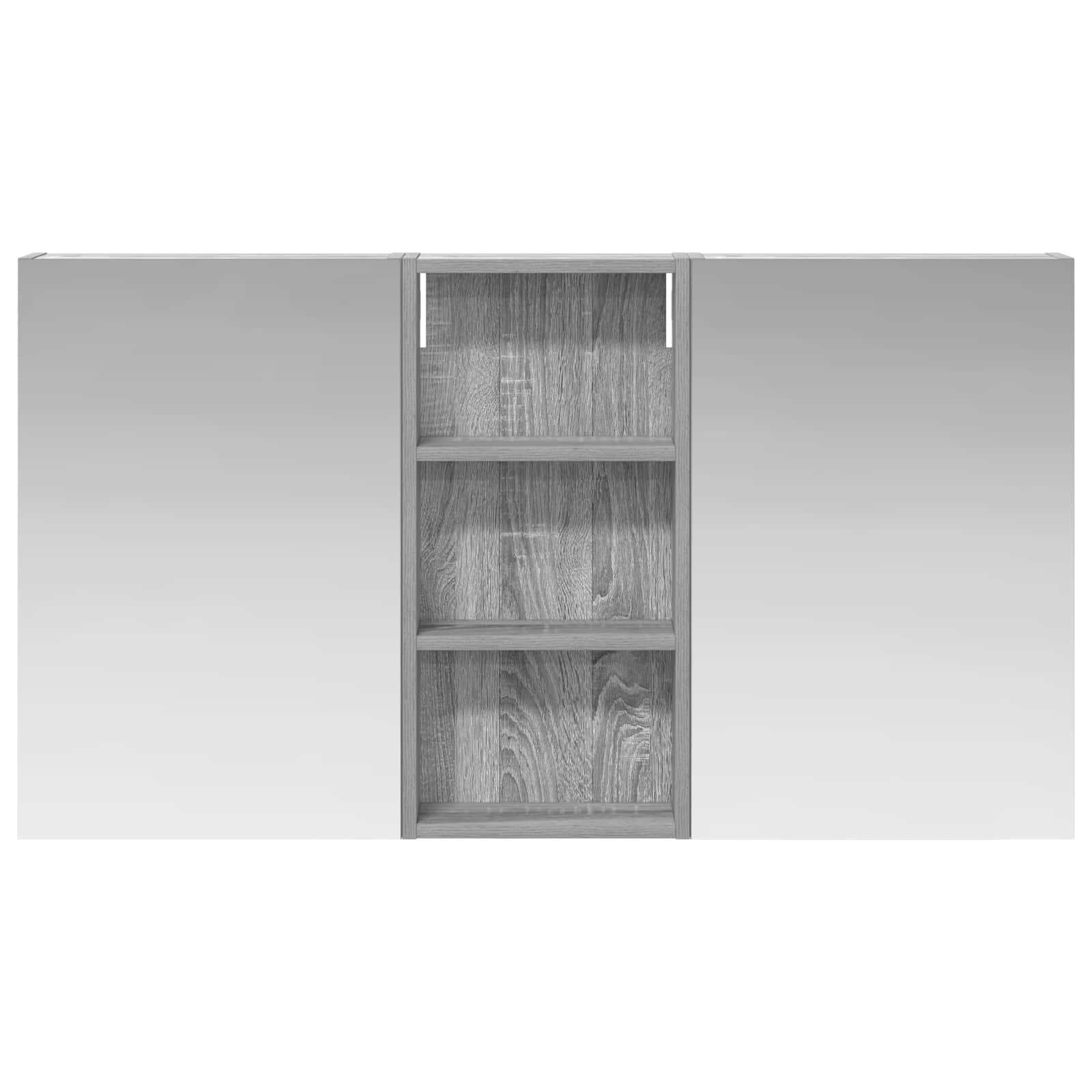vidaXL Zestaw Szafek Łazienkowych z półką 3 pcs 110 x 10,5 x 60,5 cm
