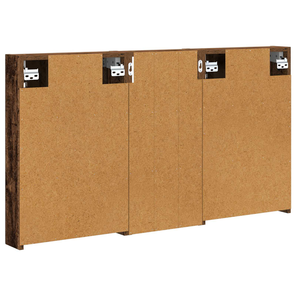 vidaXL Zestaw Szafek Łazienkowych z półką 3 pcs 110 x 10,5 x 60,5 cm