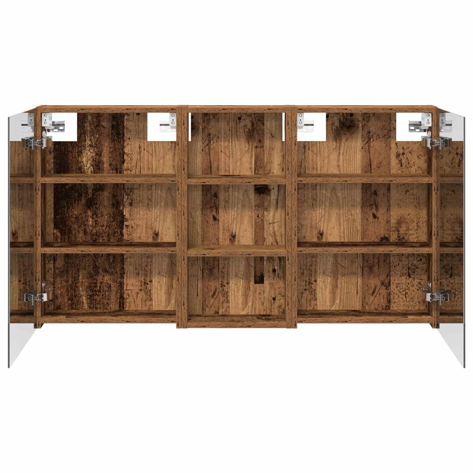 vidaXL Zestaw Szafek Łazienkowych z półką 3 pcs 110 x 10,5 x 60,5 cm