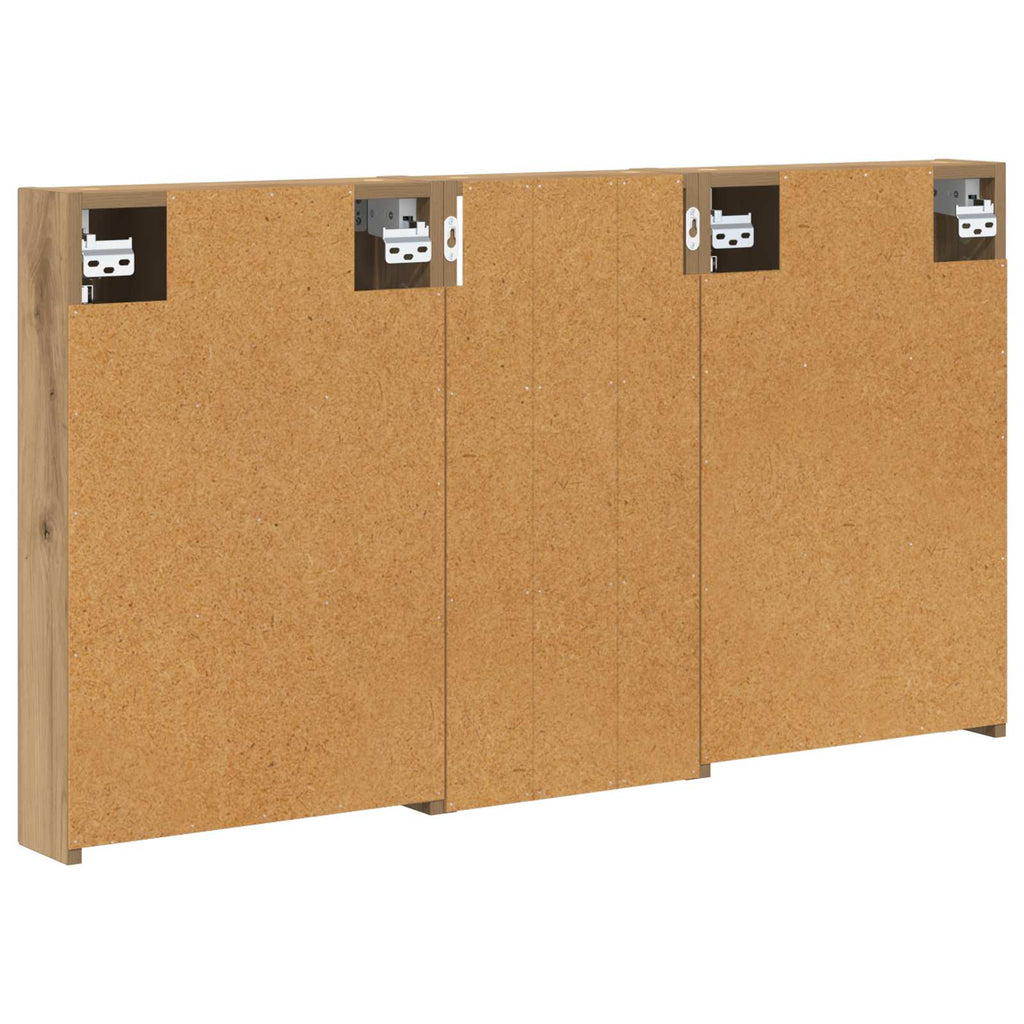 vidaXL Zestaw Szafek Łazienkowych z półką 3 pcs 110 x 10,5 x 60,5 cm