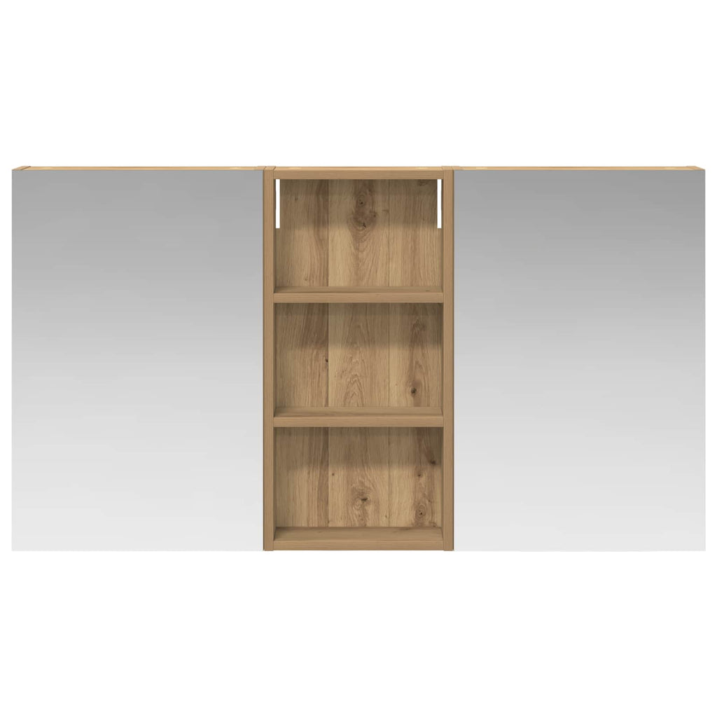 vidaXL Zestaw Szafek Łazienkowych z półką 3 pcs 110 x 10,5 x 60,5 cm