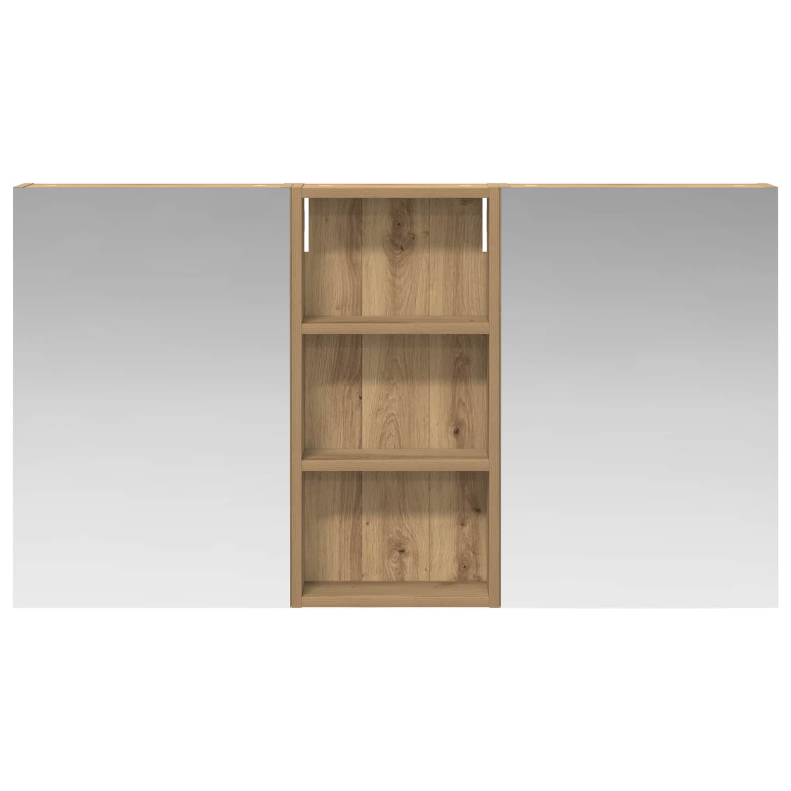 vidaXL Zestaw Szafek Łazienkowych z półką 3 pcs 110 x 10,5 x 60,5 cm