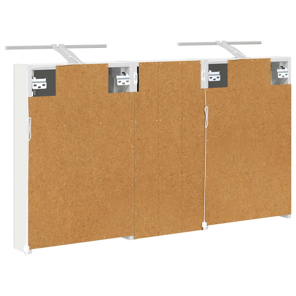 vidaXL Zestaw Szafek Łazienkowych z półką 3 pcs 110 x 10,5 x 60,5 cm