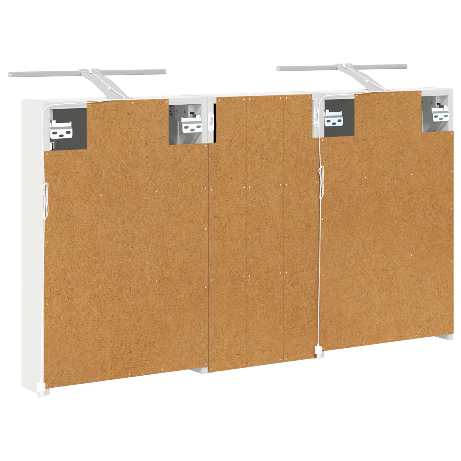 vidaXL Zestaw Szafek Łazienkowych z półką 3 pcs 110 x 10,5 x 60,5 cm