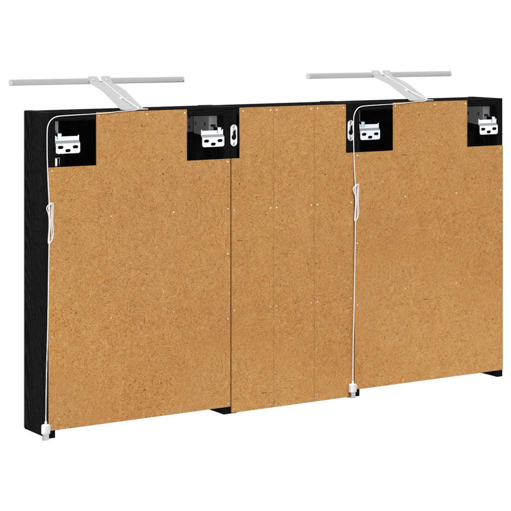 vidaXL Zestaw Szafek Łazienkowych z półką 3 pcs 110 x 10,5 x 60,5 cm