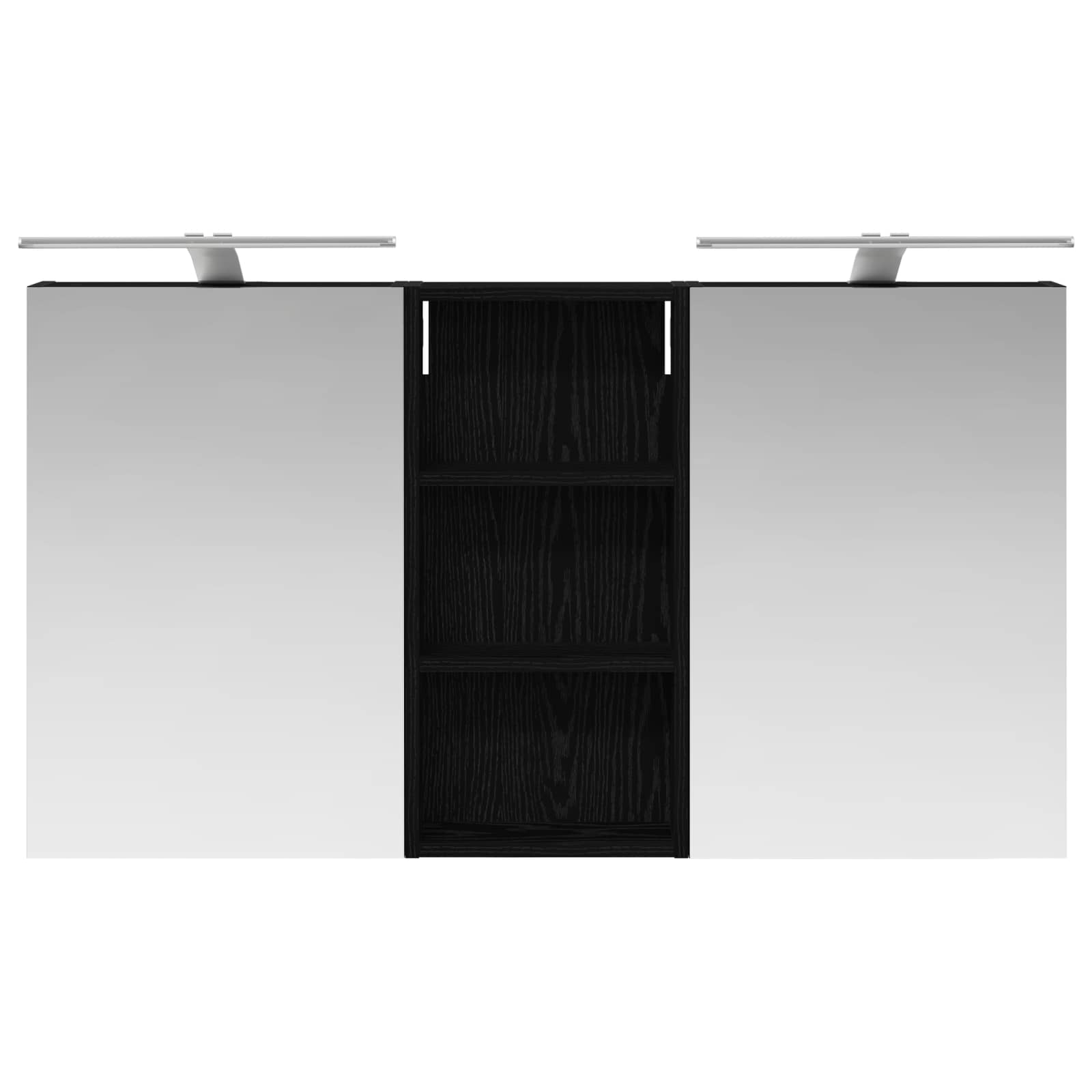 vidaXL Zestaw Szafek Łazienkowych z półką 3 pcs 110 x 10,5 x 60,5 cm