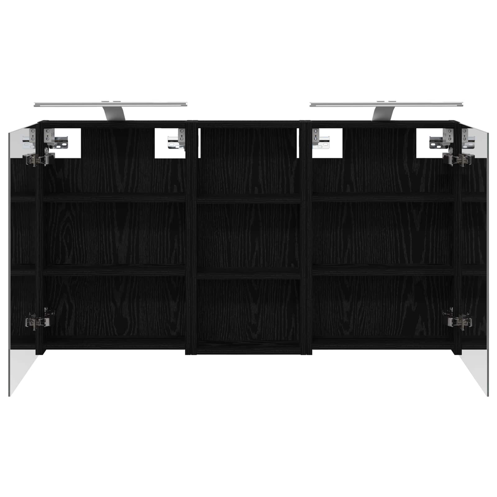 vidaXL Zestaw Szafek Łazienkowych z półką 3 pcs 110 x 10,5 x 60,5 cm