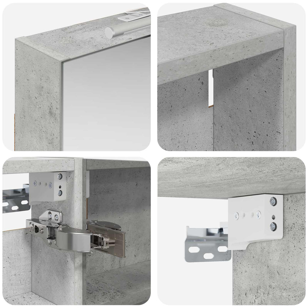 vidaXL Zestaw Szafek Łazienkowych z półką 3 pcs 110 x 10,5 x 60,5 cm