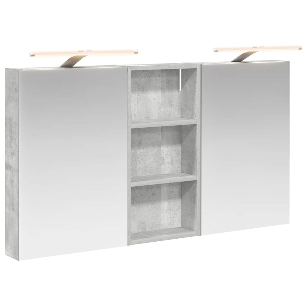 vidaXL Zestaw Szafek Łazienkowych z półką 3 pcs 110 x 10,5 x 60,5 cm