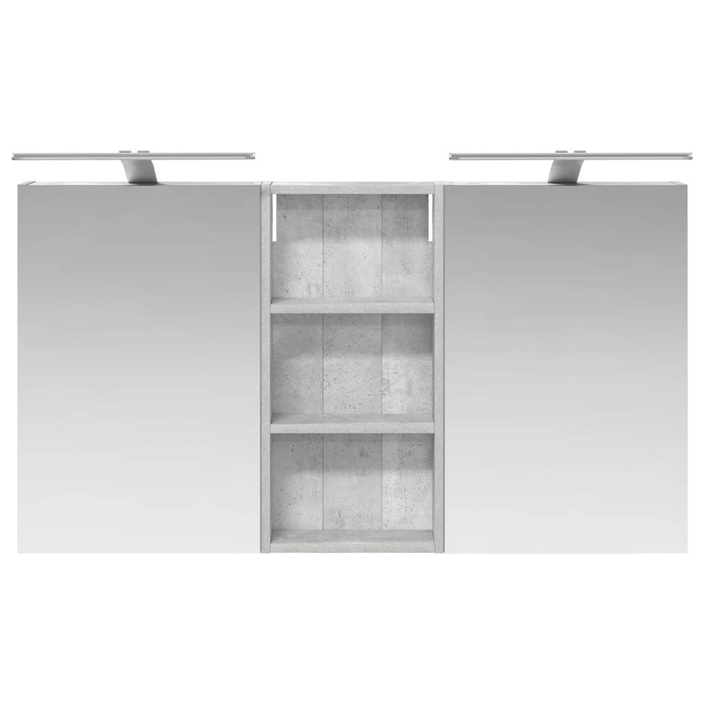 vidaXL Zestaw Szafek Łazienkowych z półką 3 pcs 110 x 10,5 x 60,5 cm