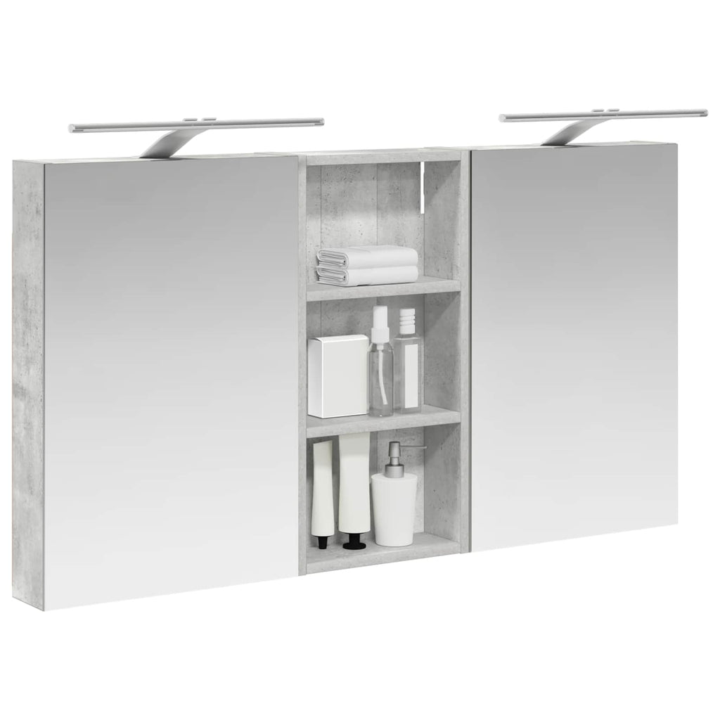 vidaXL Zestaw Szafek Łazienkowych z półką 3 pcs 110 x 10,5 x 60,5 cm