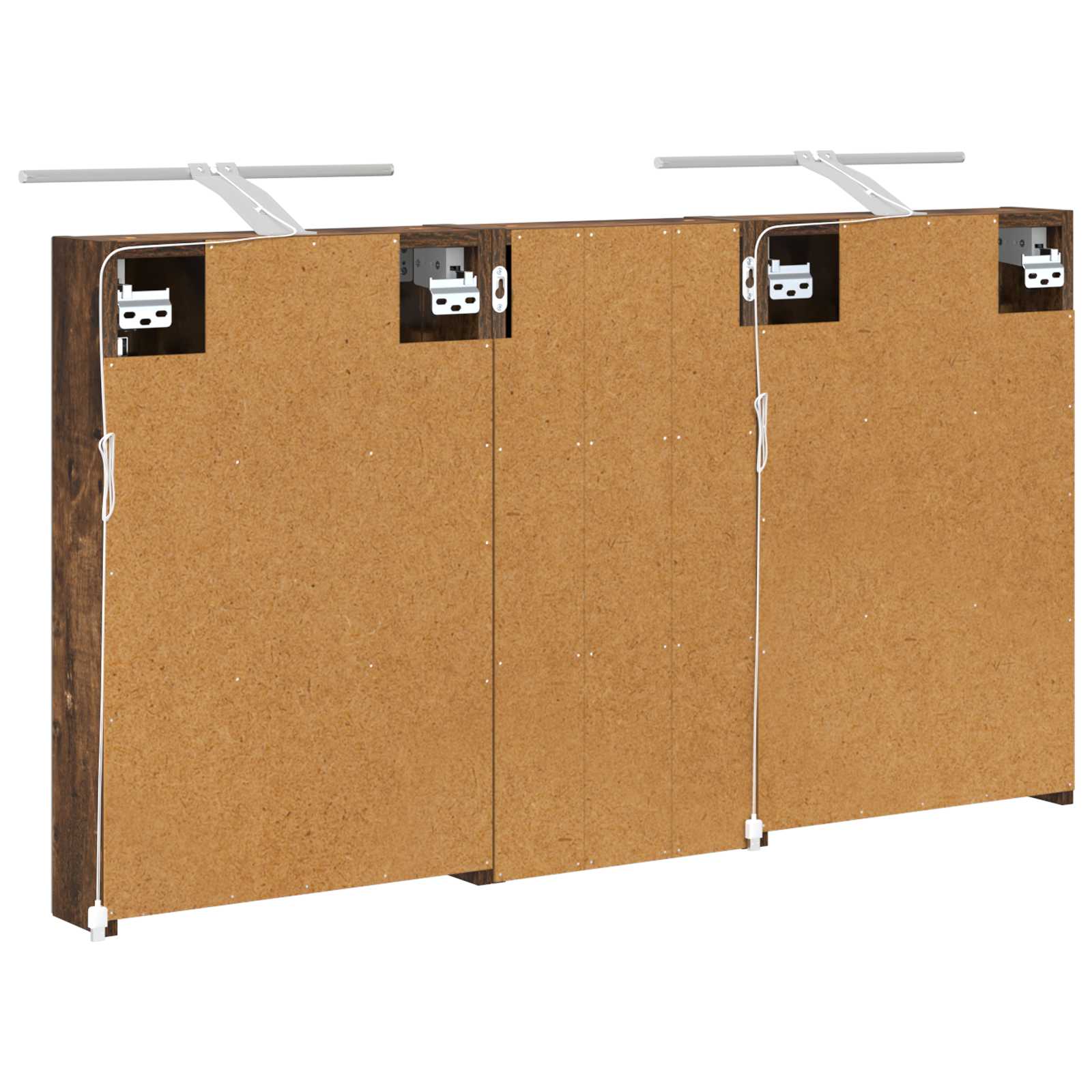 vidaXL Zestaw Szafek Łazienkowych z półką 3 pcs 110 x 10,5 x 60,5 cm