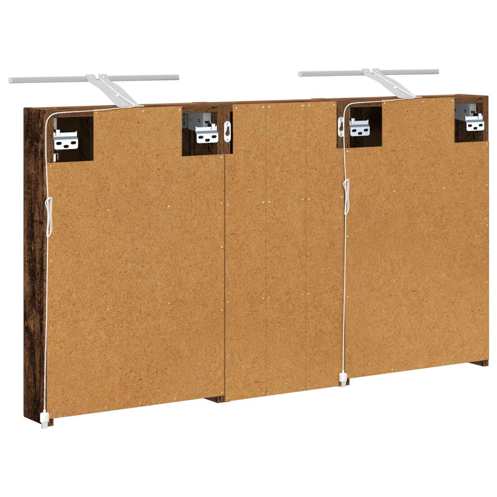 vidaXL Zestaw Szafek Łazienkowych z półką 3 pcs 110 x 10,5 x 60,5 cm