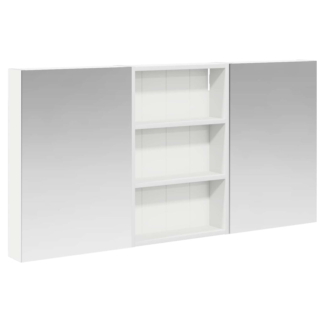 vidaXL Zestaw Szafek Łazienkowych z półką 3 pcs 120 x 10,5 x 60,5 cm