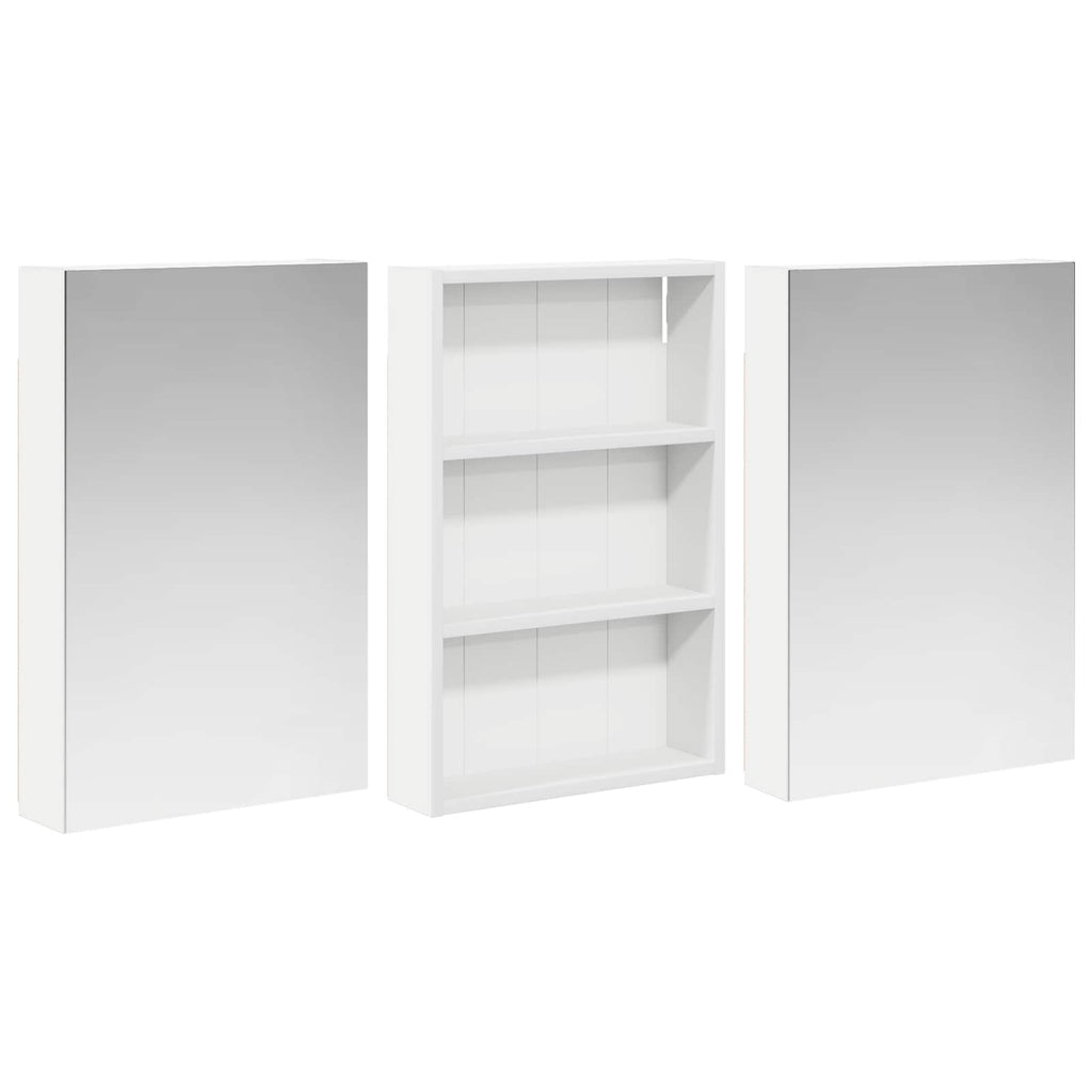 vidaXL Zestaw Szafek Łazienkowych z półką 3 pcs 120 x 10,5 x 60,5 cm