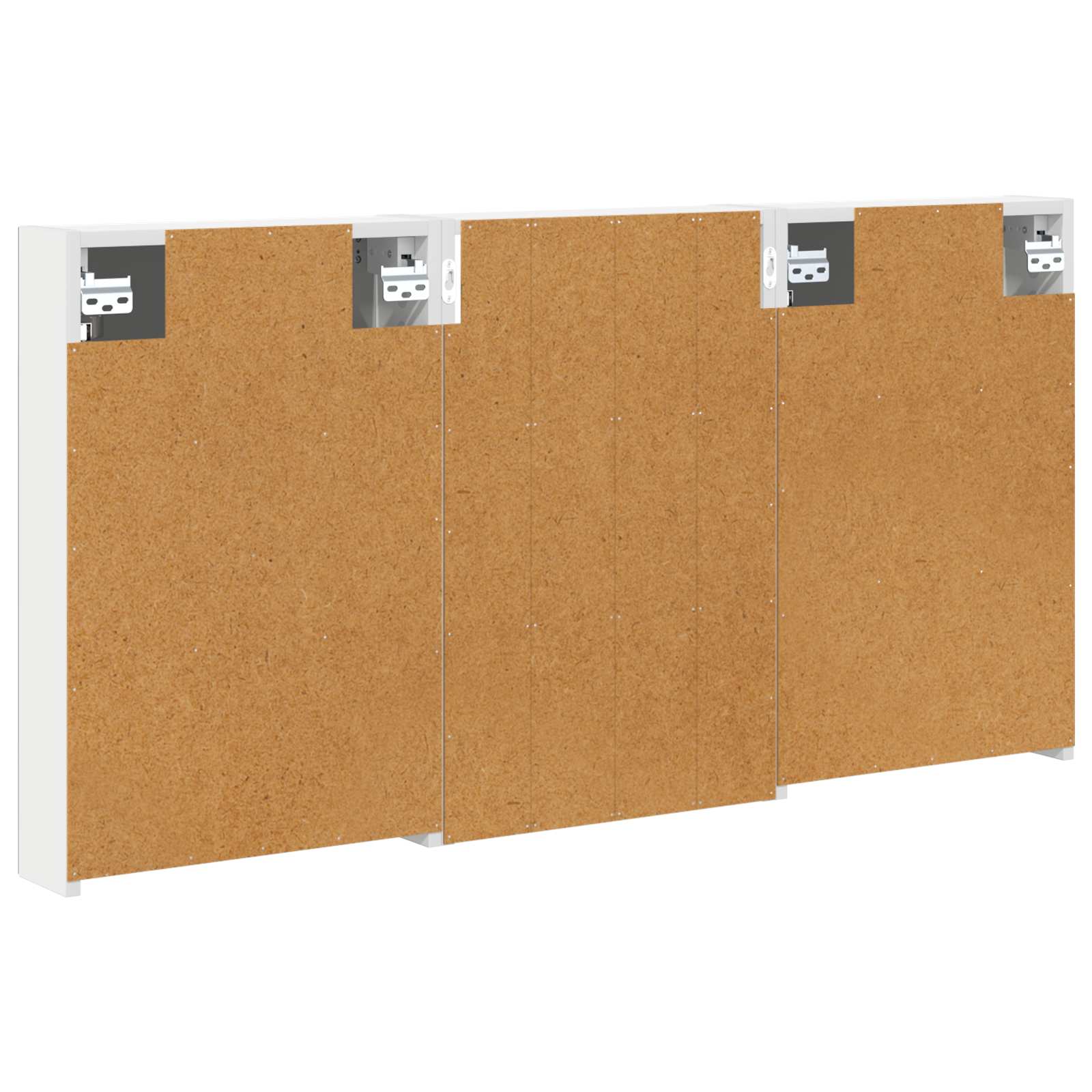 vidaXL Zestaw Szafek Łazienkowych z półką 3 pcs 120 x 10,5 x 60,5 cm