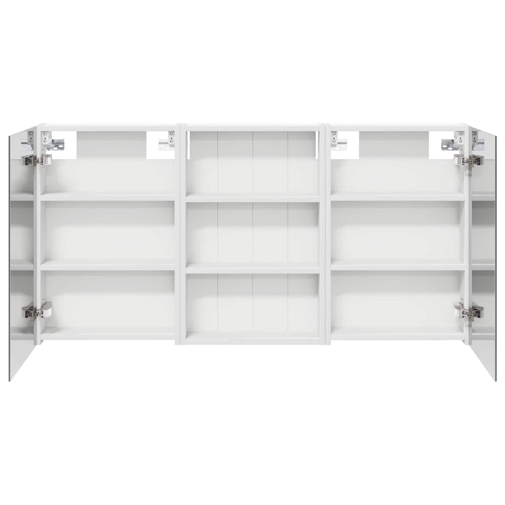 vidaXL Zestaw Szafek Łazienkowych z półką 3 pcs 120 x 10,5 x 60,5 cm
