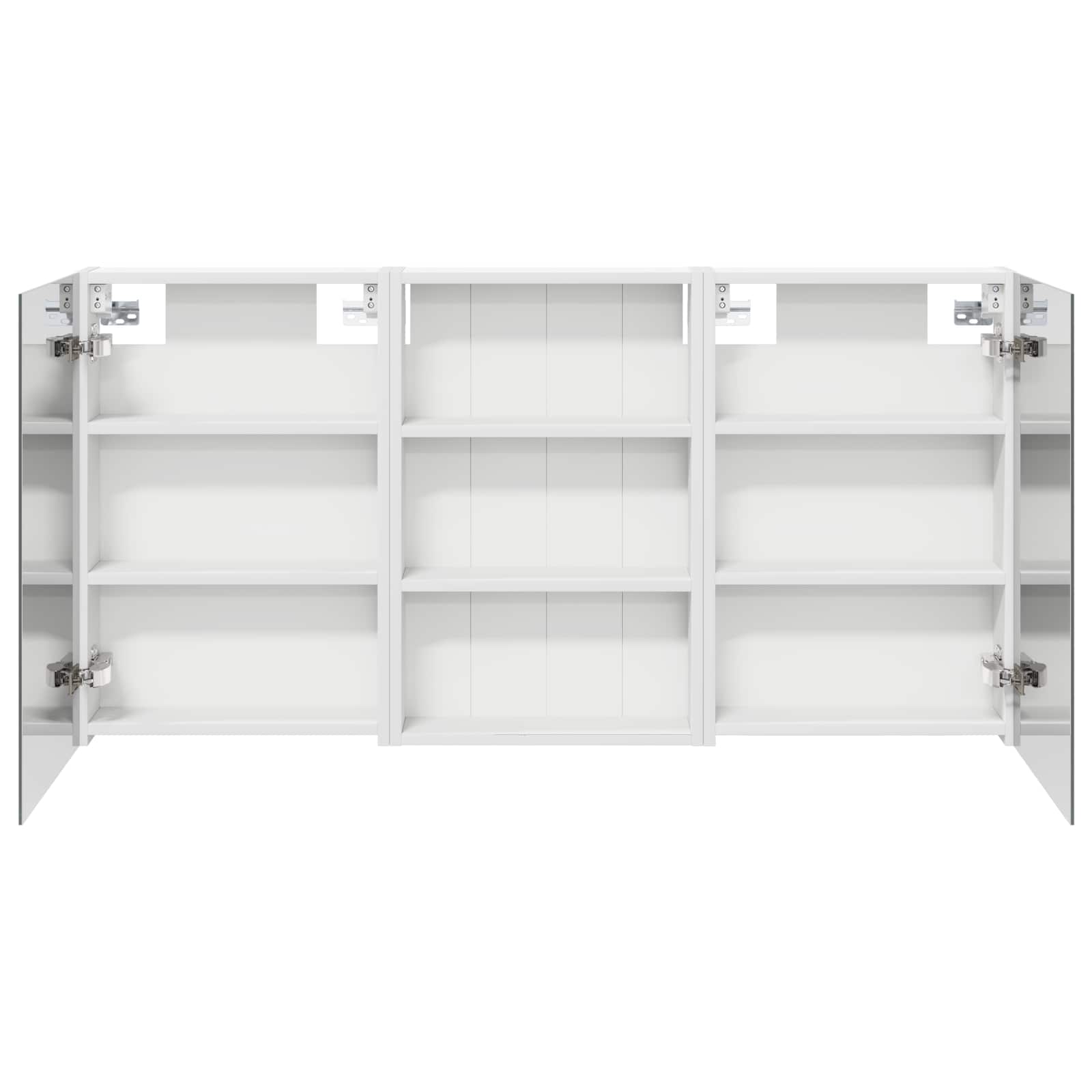 vidaXL Zestaw Szafek Łazienkowych z półką 3 pcs 120 x 10,5 x 60,5 cm