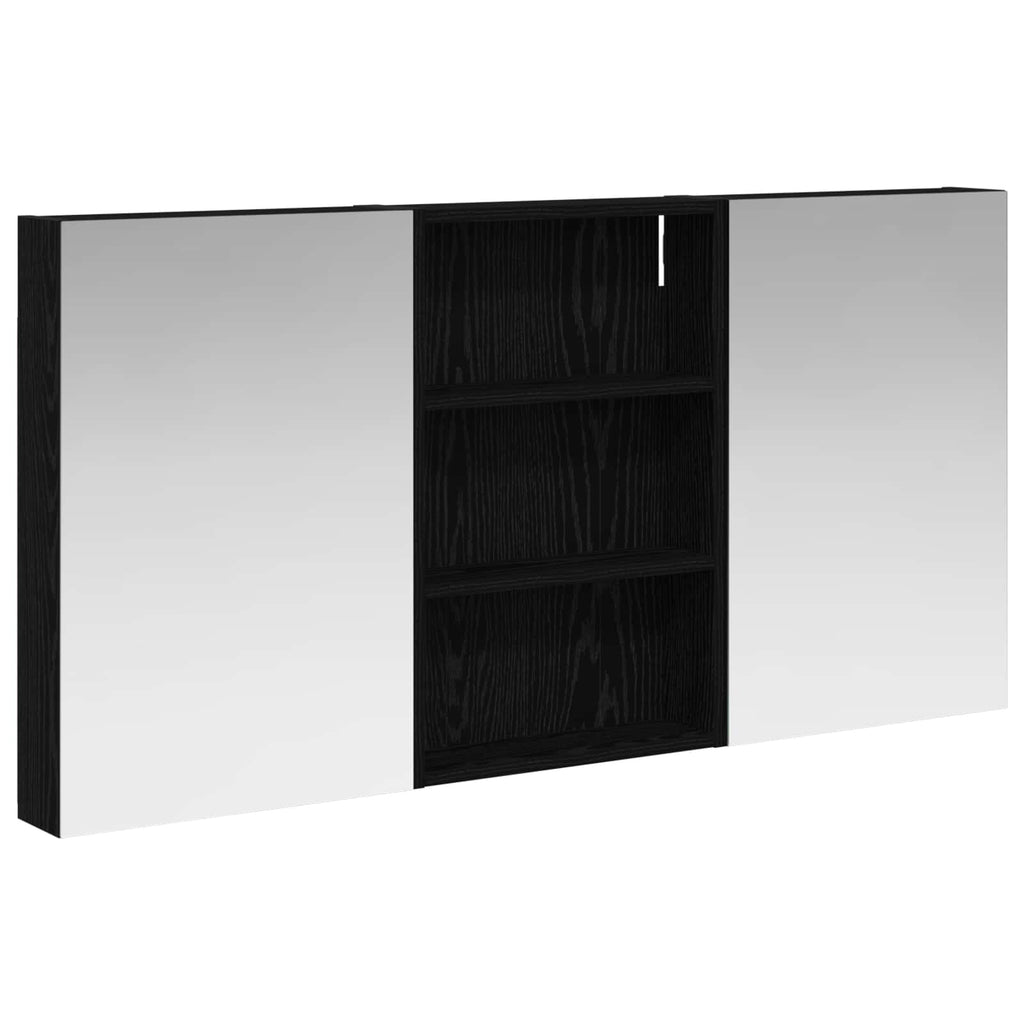 vidaXL Zestaw Szafek Łazienkowych z półką 3 pcs 120 x 10,5 x 60,5 cm
