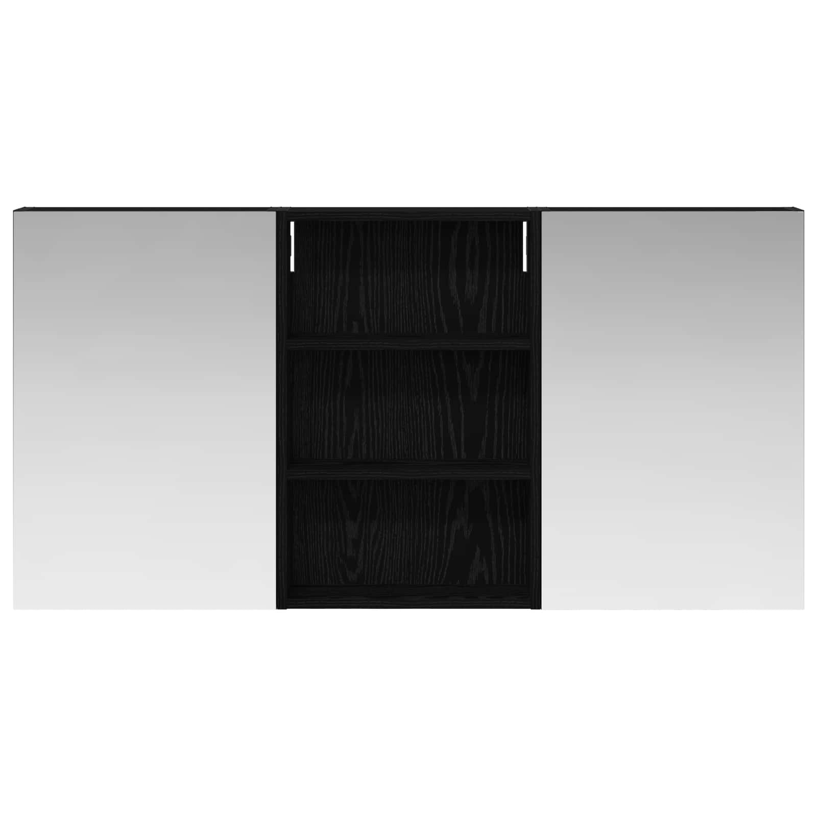 vidaXL Zestaw Szafek Łazienkowych z półką 3 pcs 120 x 10,5 x 60,5 cm