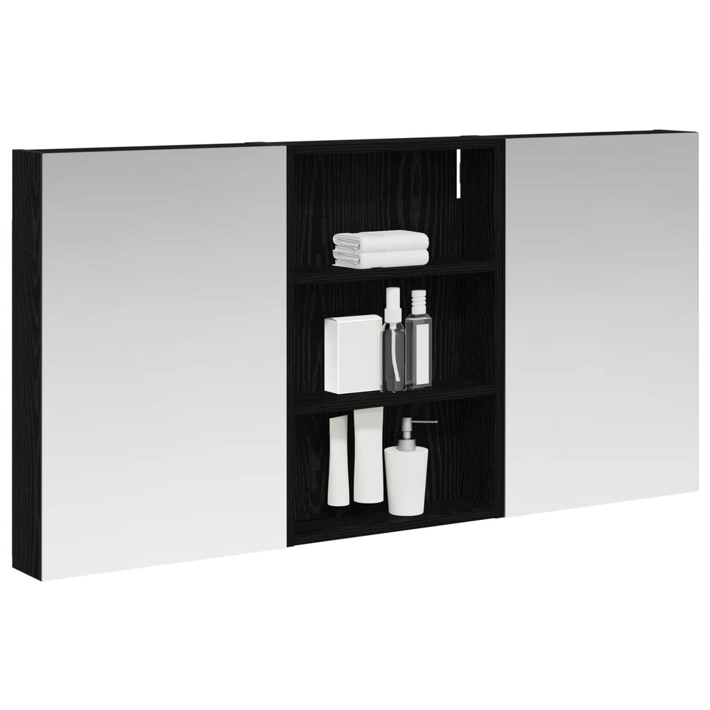 vidaXL Zestaw Szafek Łazienkowych z półką 3 pcs 120 x 10,5 x 60,5 cm