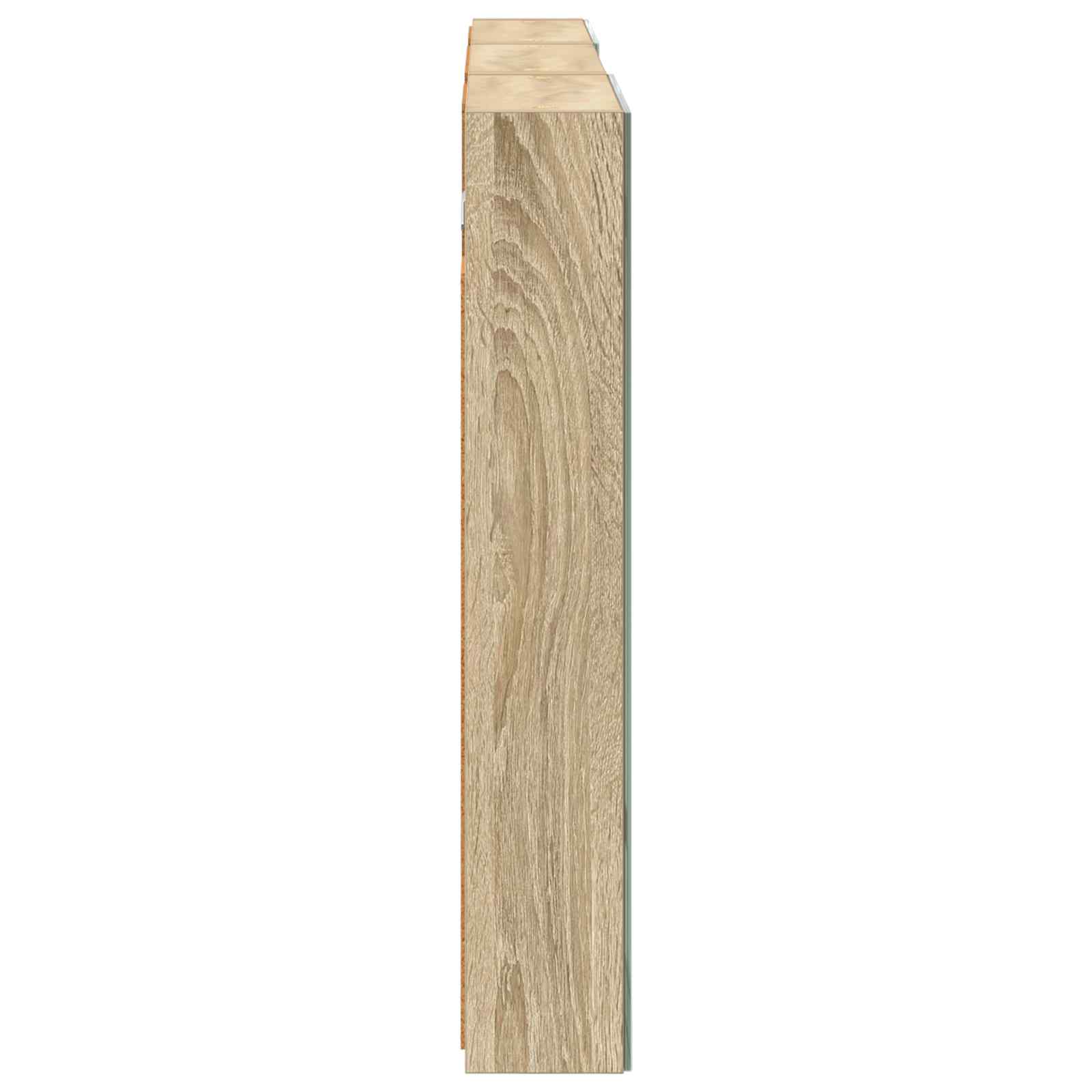 vidaXL Zestaw Szafek Łazienkowych z półką 3 pcs 120 x 10,5 x 60,5 cm