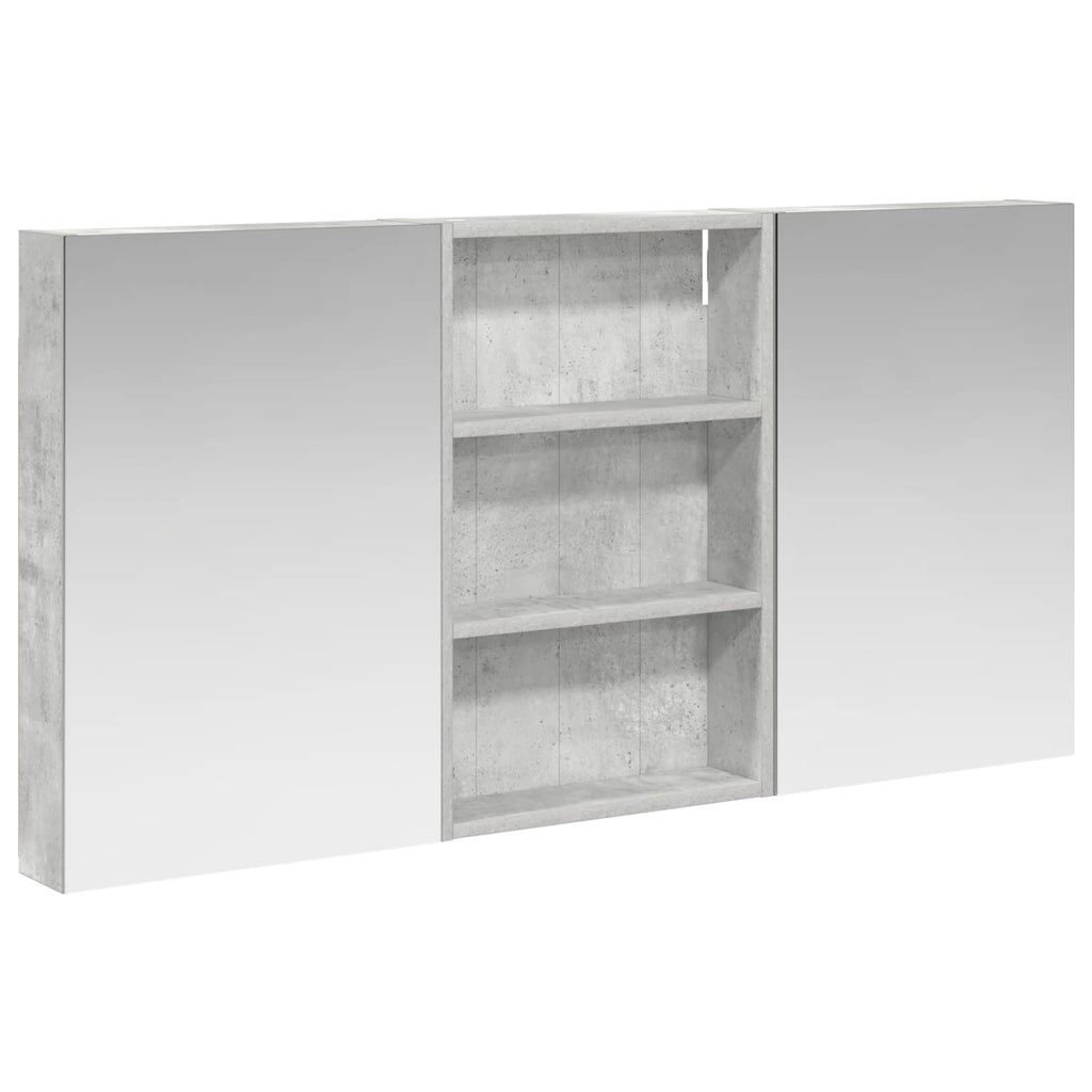 vidaXL Zestaw Szafek Łazienkowych z półką 3 pcs 120 x 10,5 x 60,5 cm