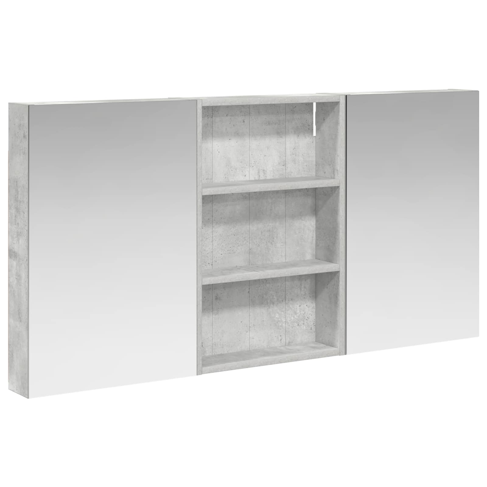 vidaXL Zestaw Szafek Łazienkowych z półką 3 pcs 120 x 10,5 x 60,5 cm