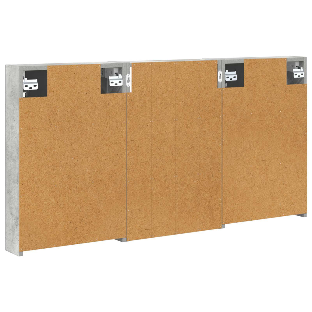 vidaXL Zestaw Szafek Łazienkowych z półką 3 pcs 120 x 10,5 x 60,5 cm