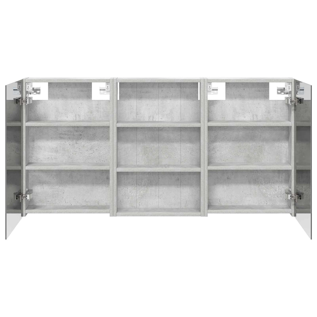 vidaXL Zestaw Szafek Łazienkowych z półką 3 pcs 120 x 10,5 x 60,5 cm