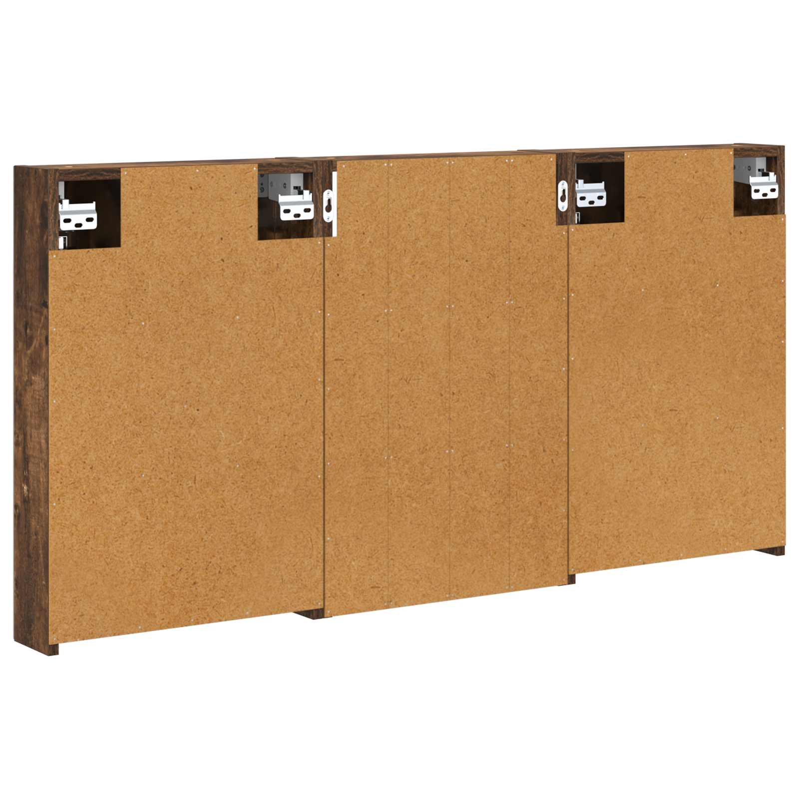 vidaXL Zestaw Szafek Łazienkowych z półką 3 pcs 120 x 10,5 x 60,5 cm
