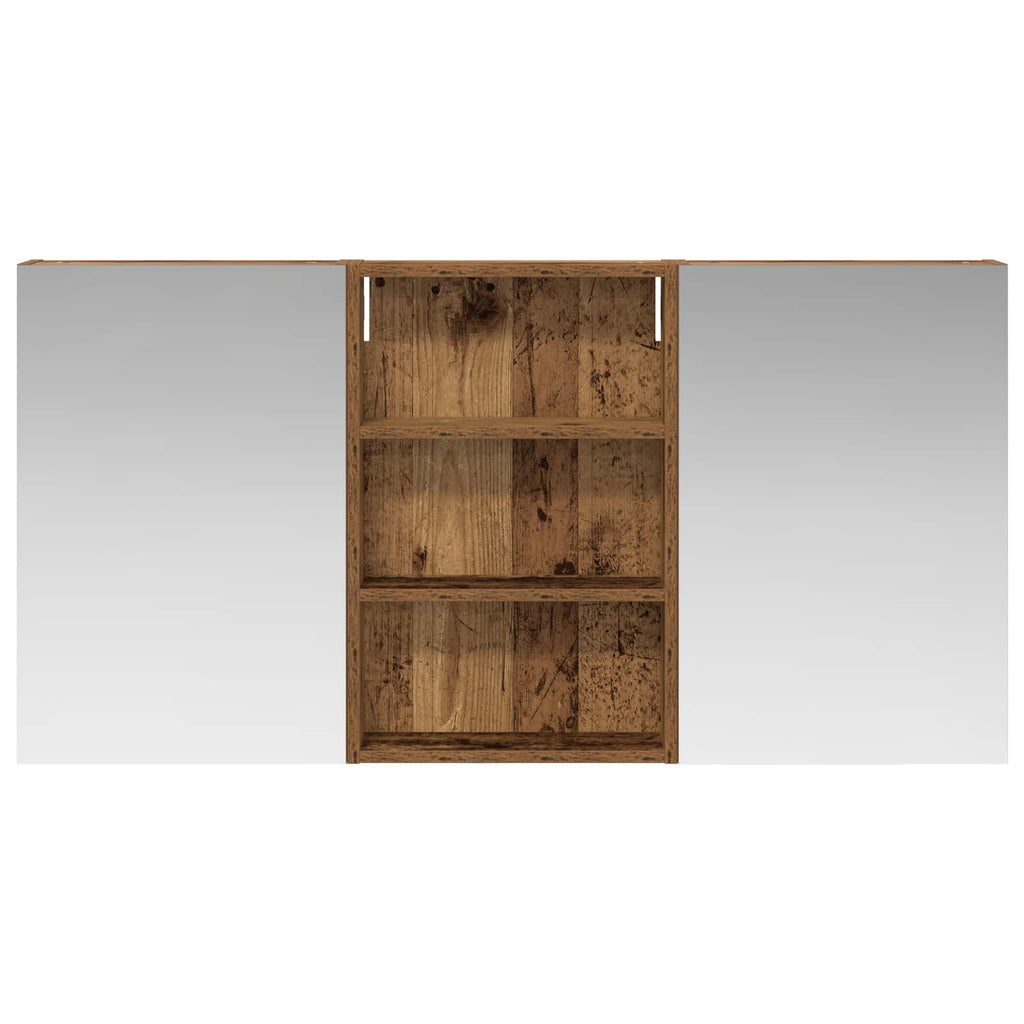 vidaXL Zestaw Szafek Łazienkowych z półką 3 pcs 120 x 10,5 x 60,5 cm