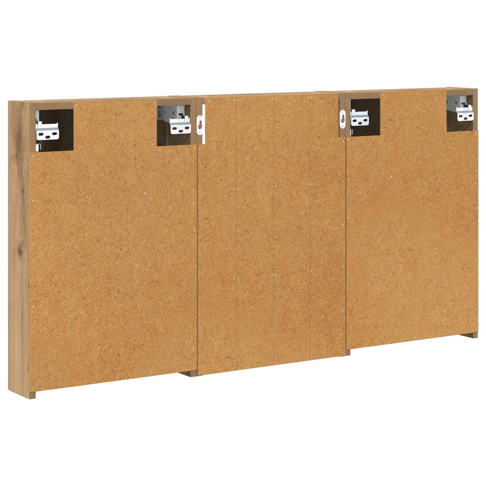 vidaXL Zestaw Szafek Łazienkowych z półką 3 pcs 120 x 10,5 x 60,5 cm