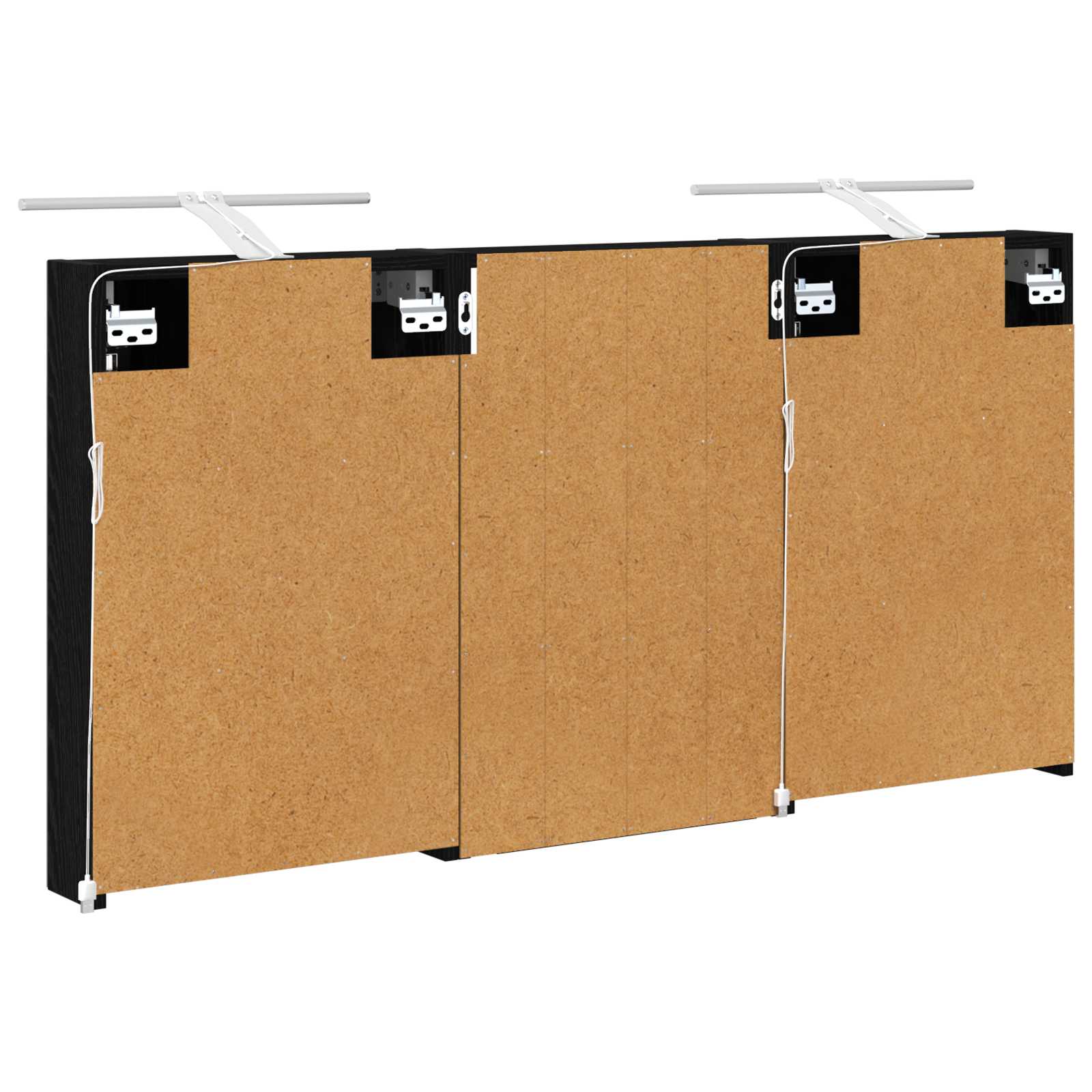 vidaXL Zestaw Szafek Łazienkowych z półką 3 pcs 120 x 10,5 x 60,5 cm