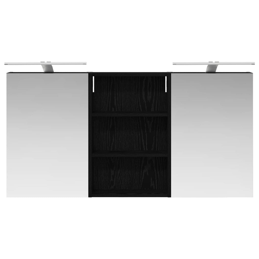 vidaXL Zestaw Szafek Łazienkowych z półką 3 pcs 120 x 10,5 x 60,5 cm