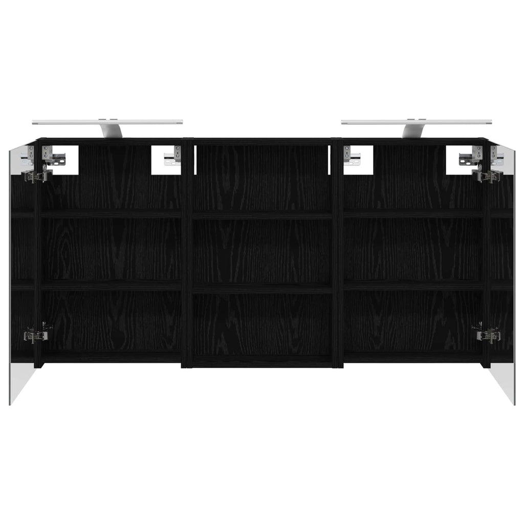 vidaXL Zestaw Szafek Łazienkowych z półką 3 pcs 120 x 10,5 x 60,5 cm
