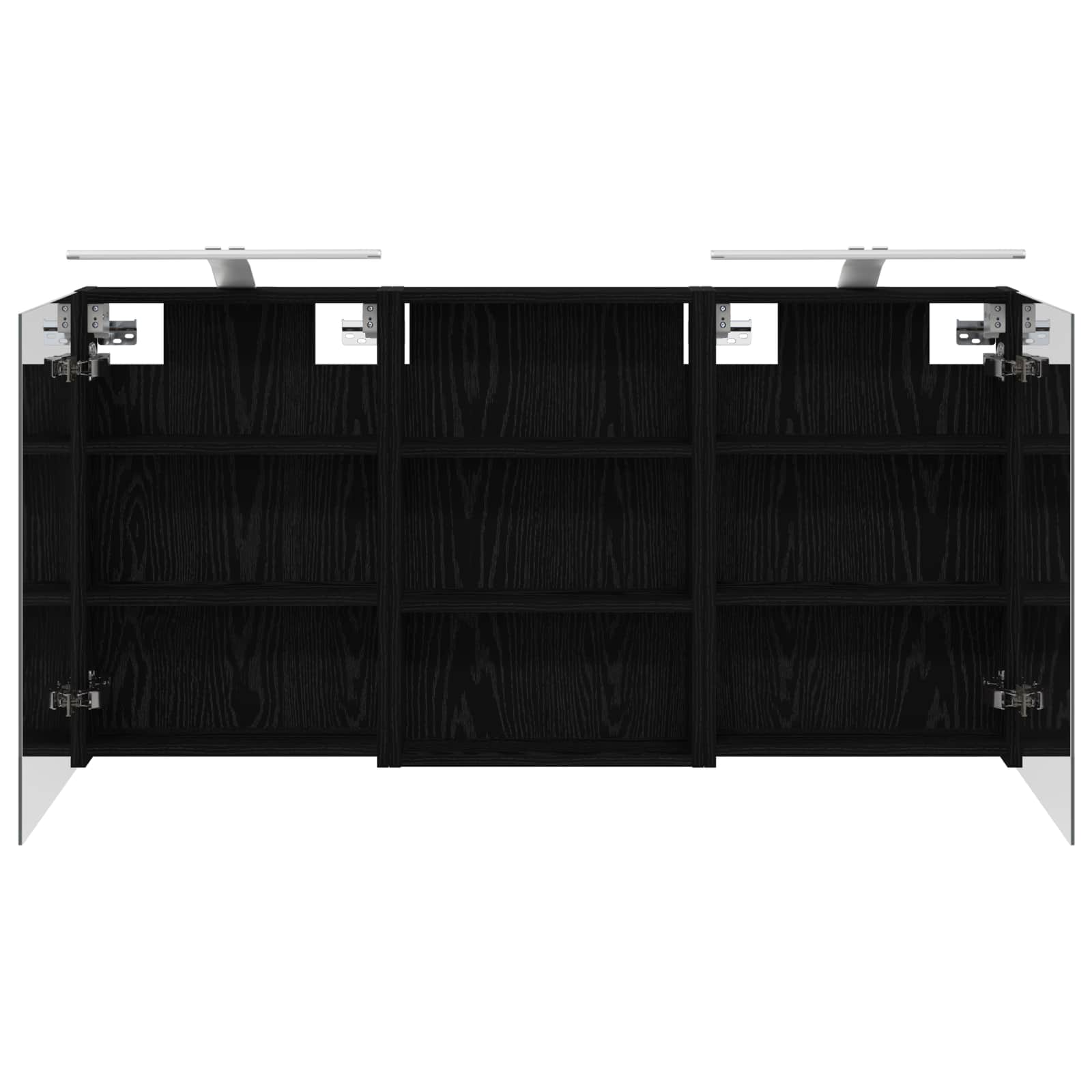 vidaXL Zestaw Szafek Łazienkowych z półką 3 pcs 120 x 10,5 x 60,5 cm