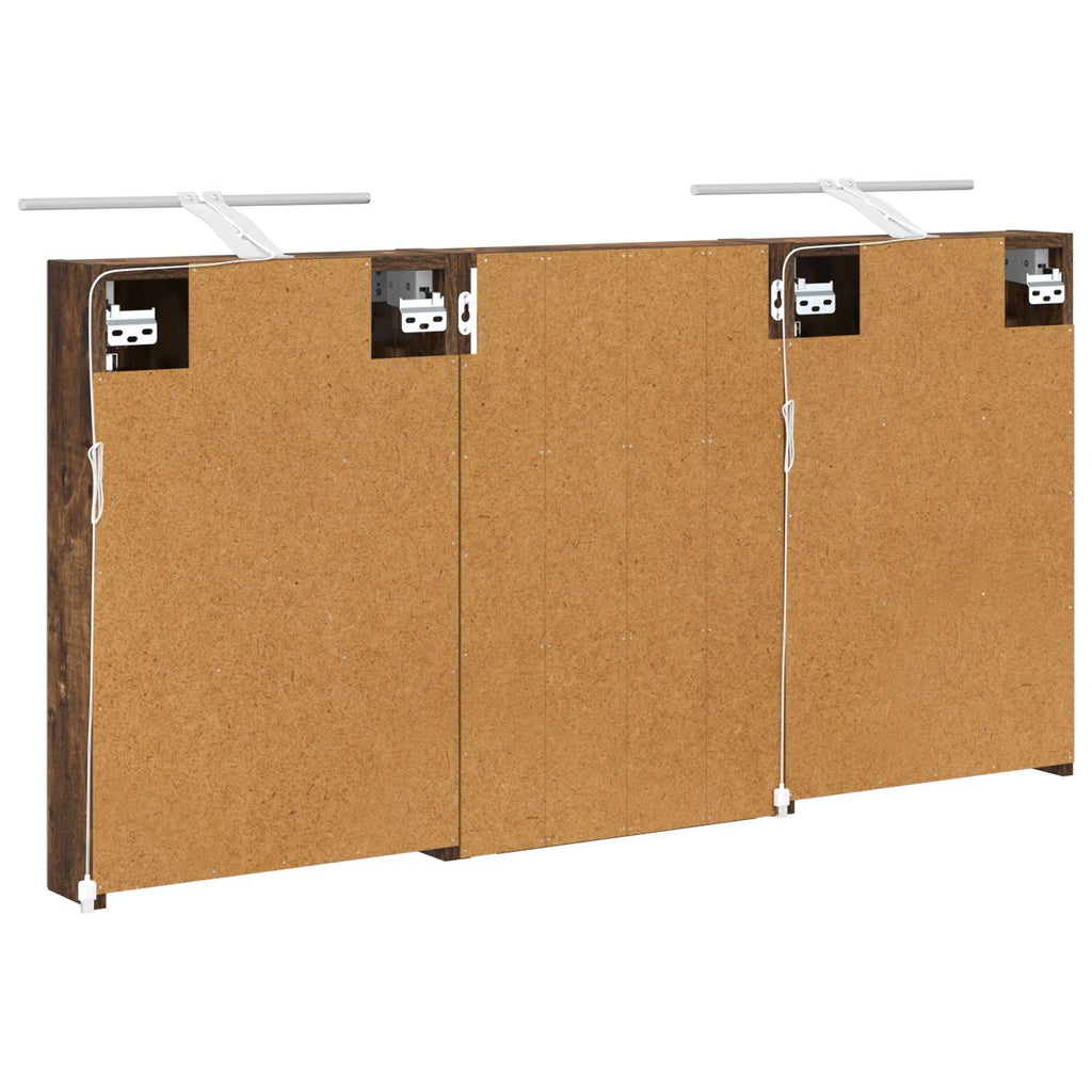 vidaXL Zestaw Szafek Łazienkowych z półką 3 pcs 120 x 10,5 x 60,5 cm