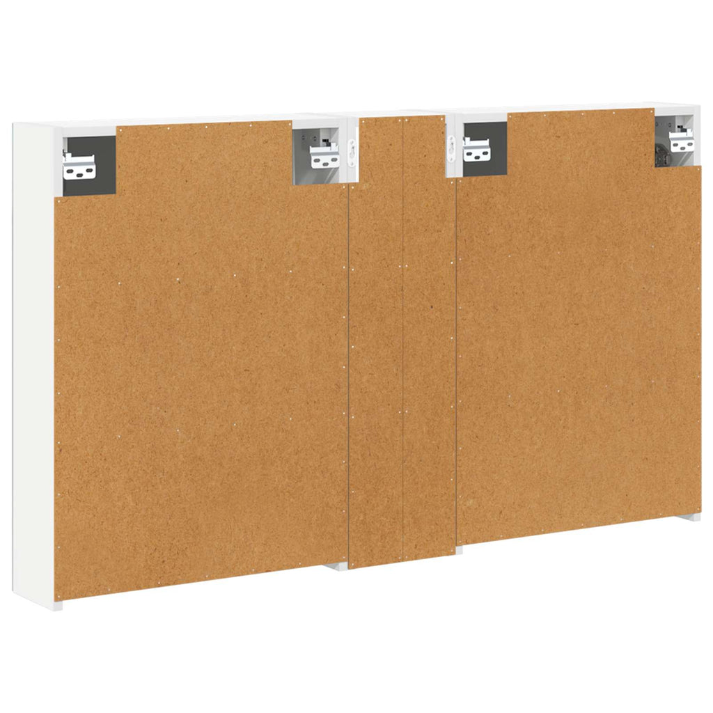 vidaXL Zestaw Szafek Łazienkowych z półką 3 pcs 120 x 14,5 x 70 cm