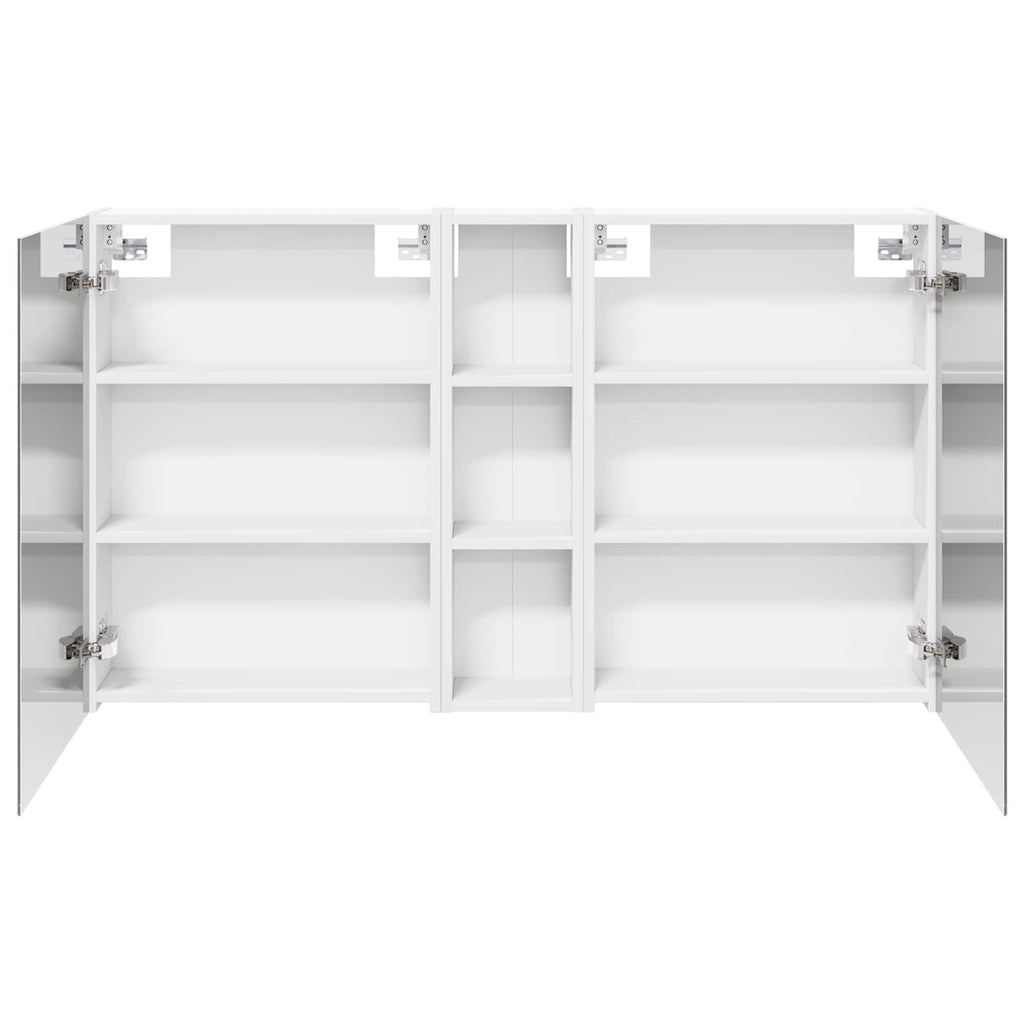 vidaXL Zestaw Szafek Łazienkowych z półką 3 pcs 120 x 14,5 x 70 cm