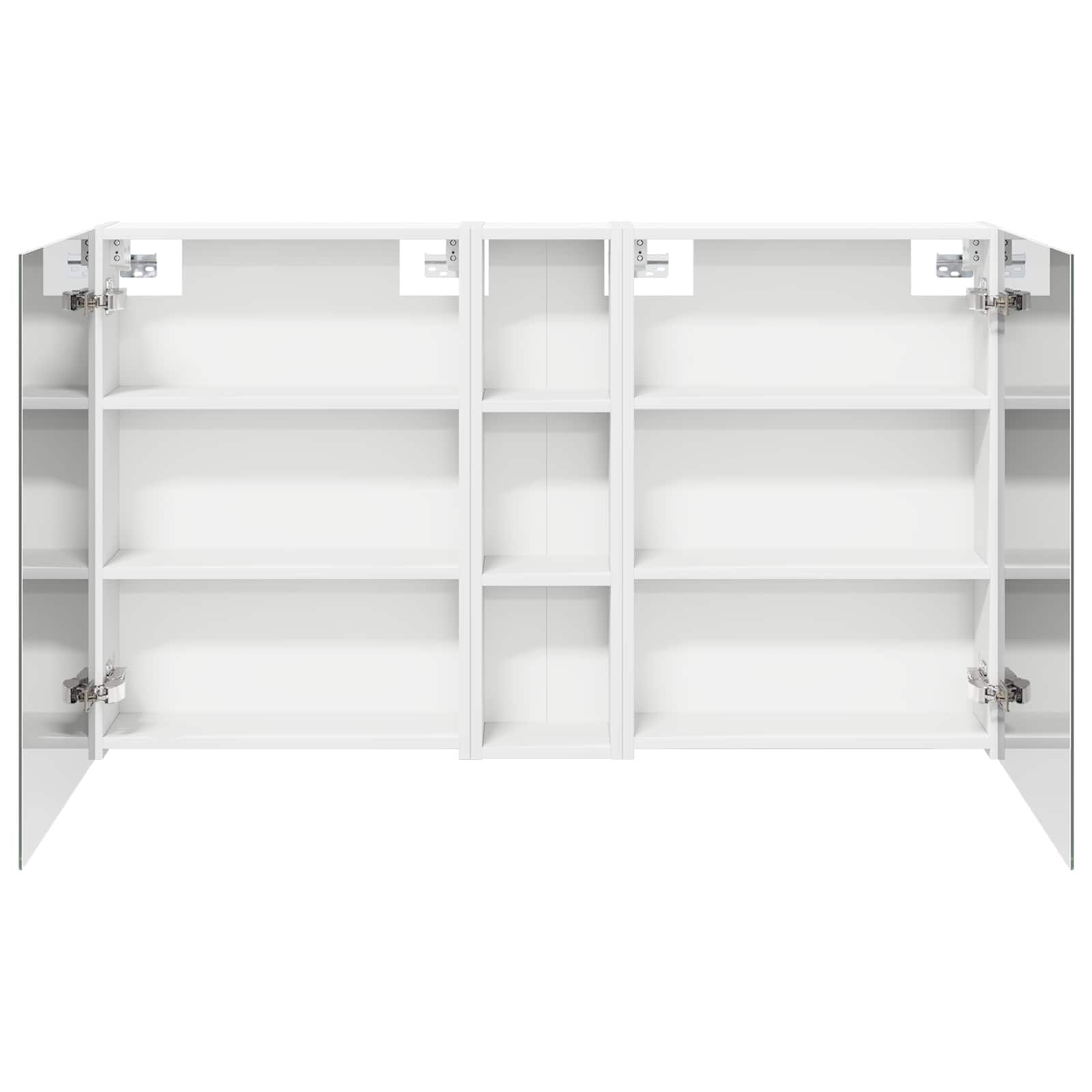 vidaXL Zestaw Szafek Łazienkowych z półką 3 pcs 120 x 14,5 x 70 cm
