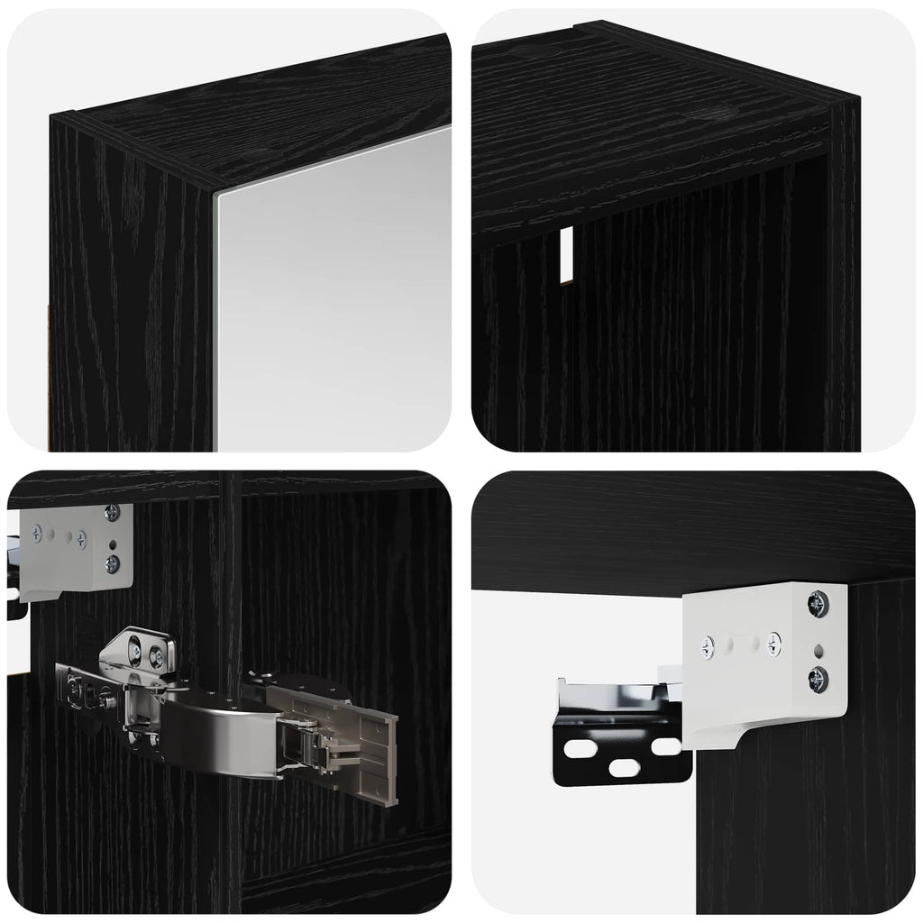 vidaXL Zestaw Szafek Łazienkowych z półką 3 pcs 120 x 14,5 x 70 cm